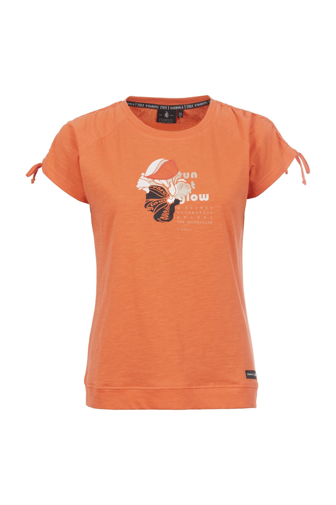 Soquesto Damen T-Shirts Lachs