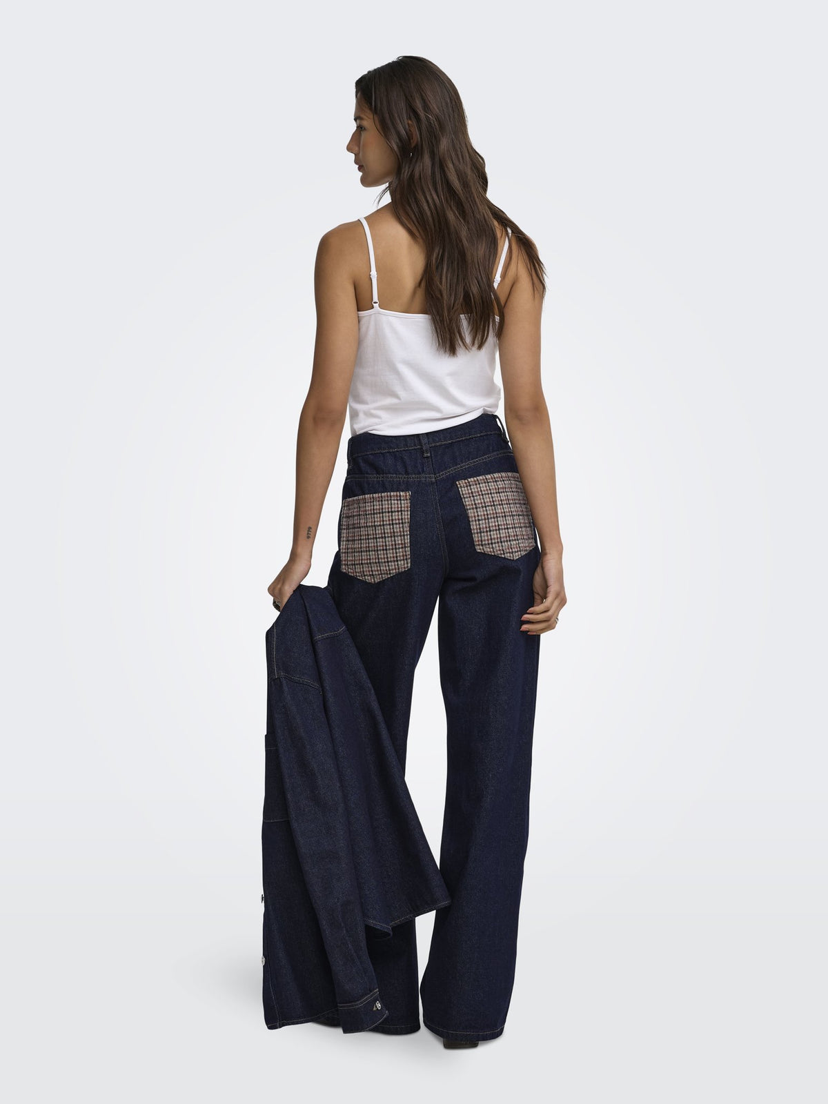 Only Damen Jeans Dark Blue Denim