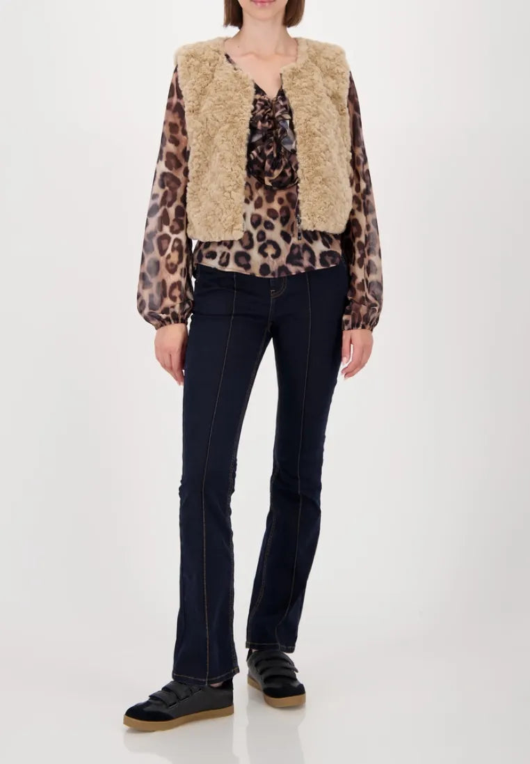 Monari Damen Outdoorwesten Cinnamon