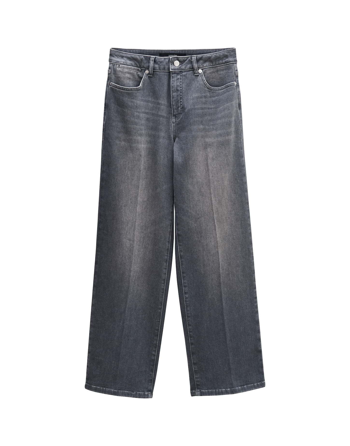 Someday Damen Jeans Mid Stone Grey