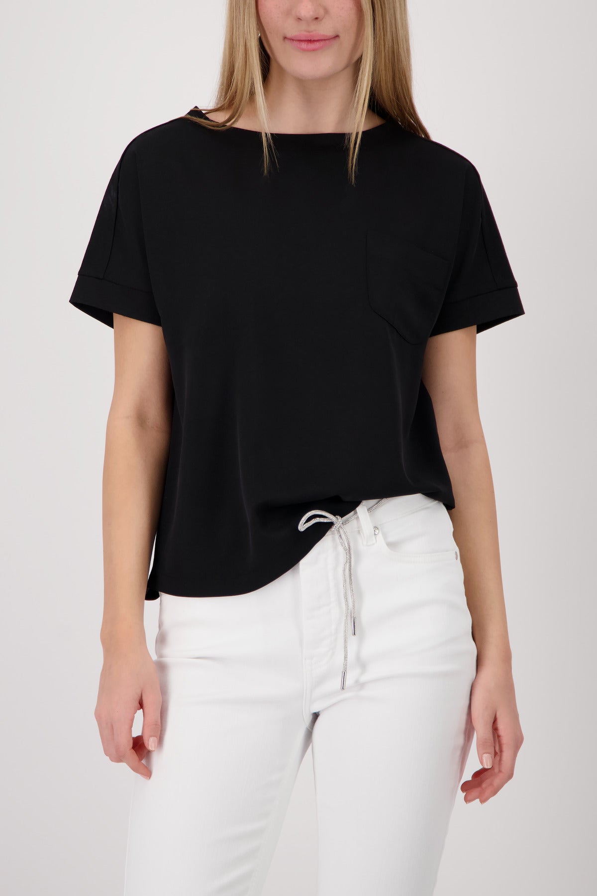 Monari Damen T-Shirts Schwarz