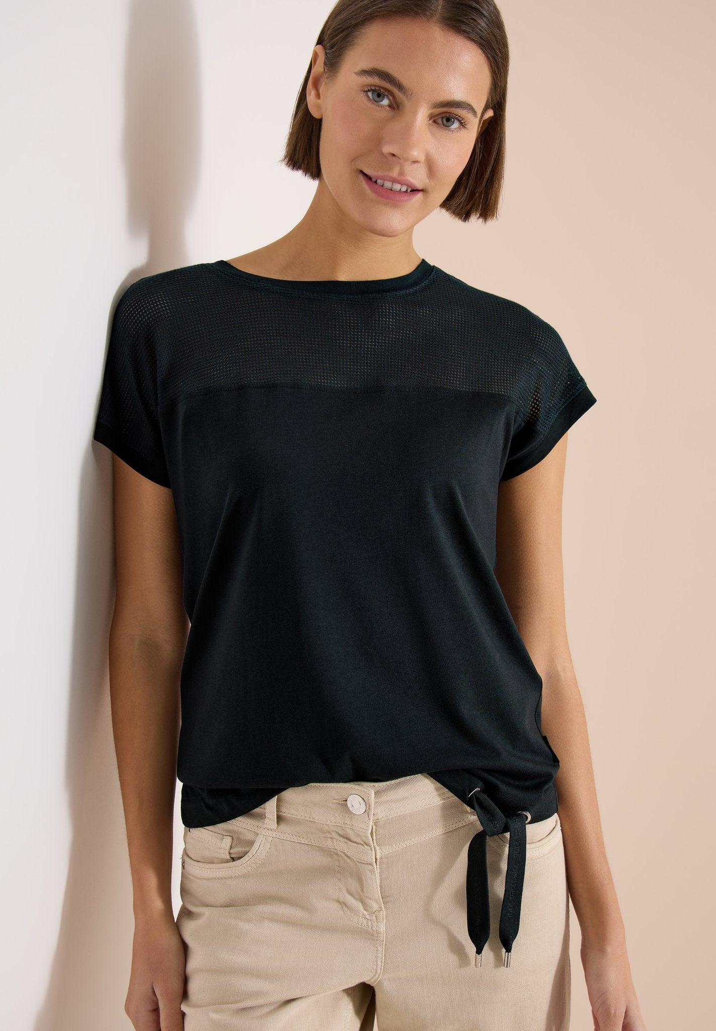 Cecil Damen T-Shirts Palm Bree