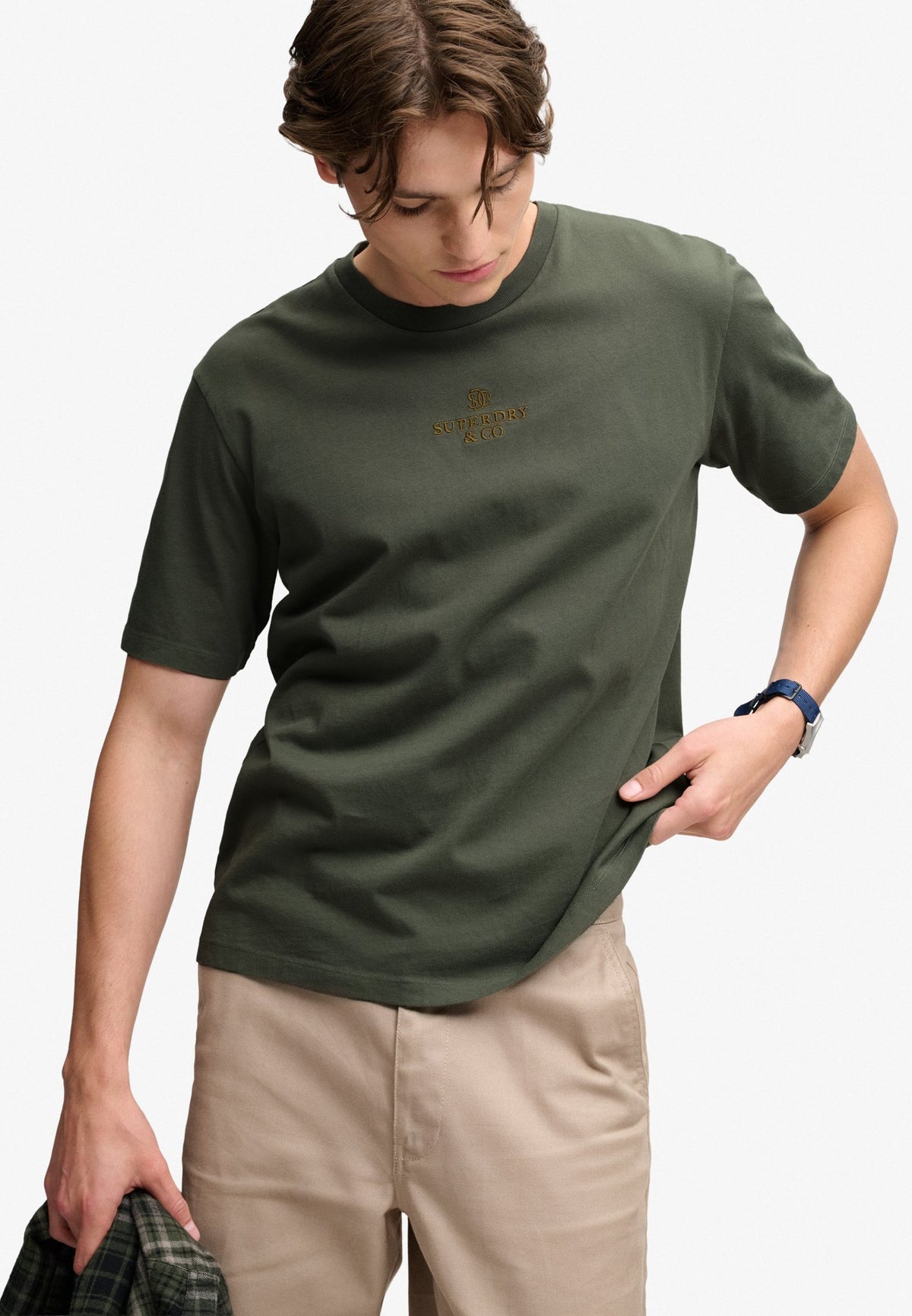 Superdry Herren Sweatshirts Th Beetle Gree