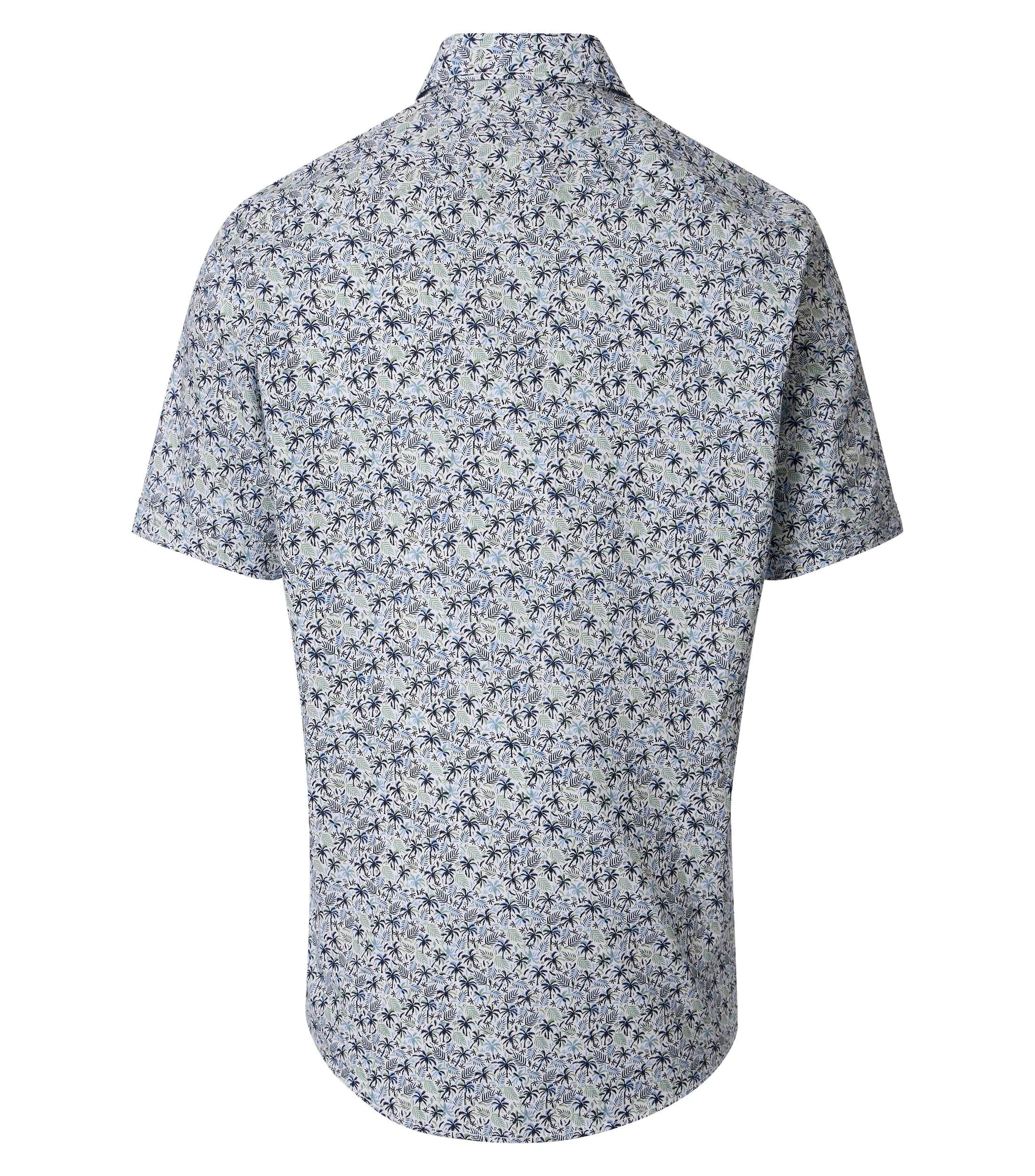 Casa Moda Herren Hemden kurz Blau