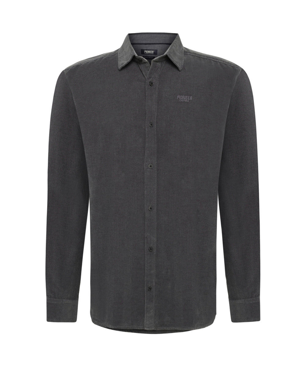 Pioneer Herren Hemden Quiet Gray
