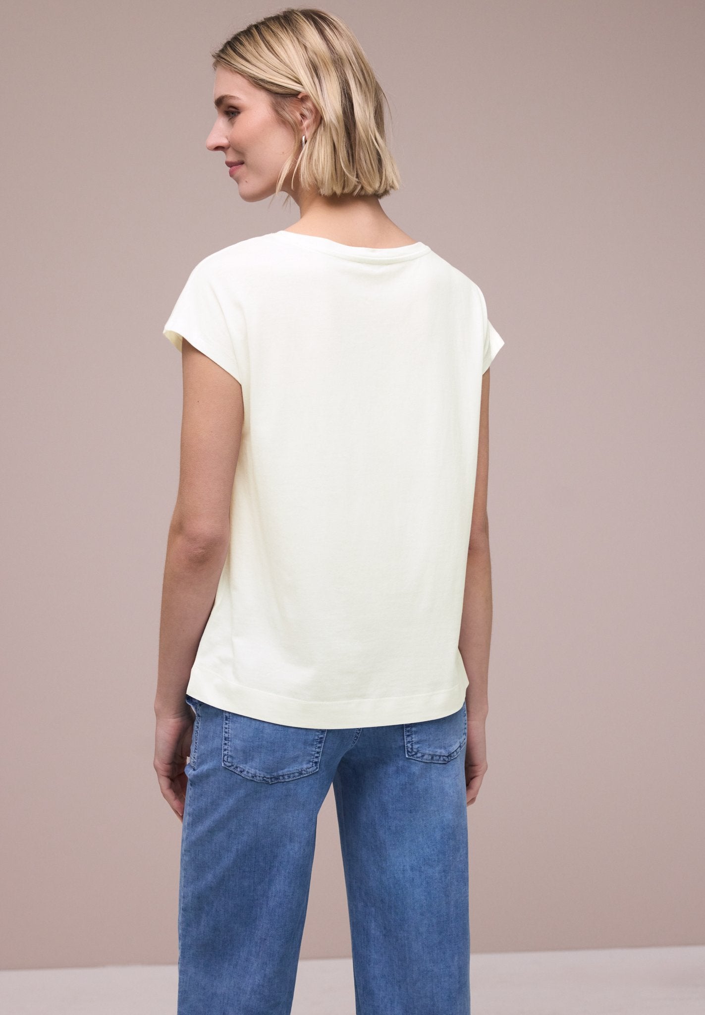 Street One Damen T-Shirts Off White