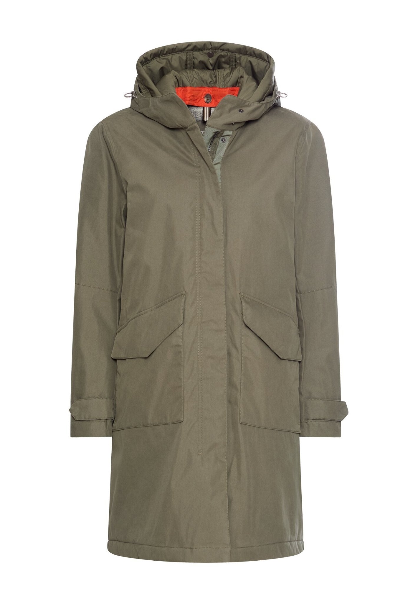 Camel active Damen Mantel Dark Olive