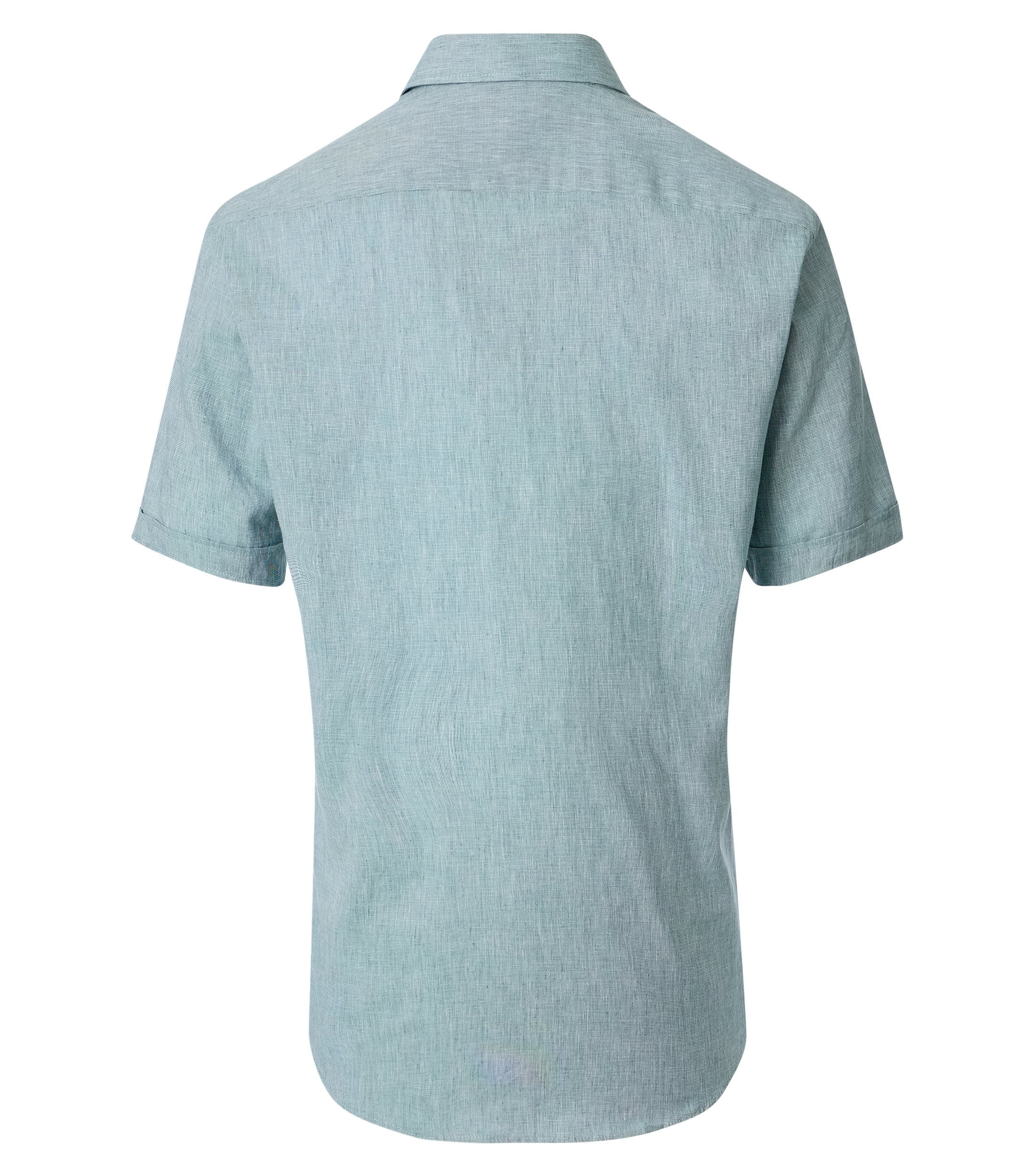 Casa Moda Herren Hemden kurz Gruen