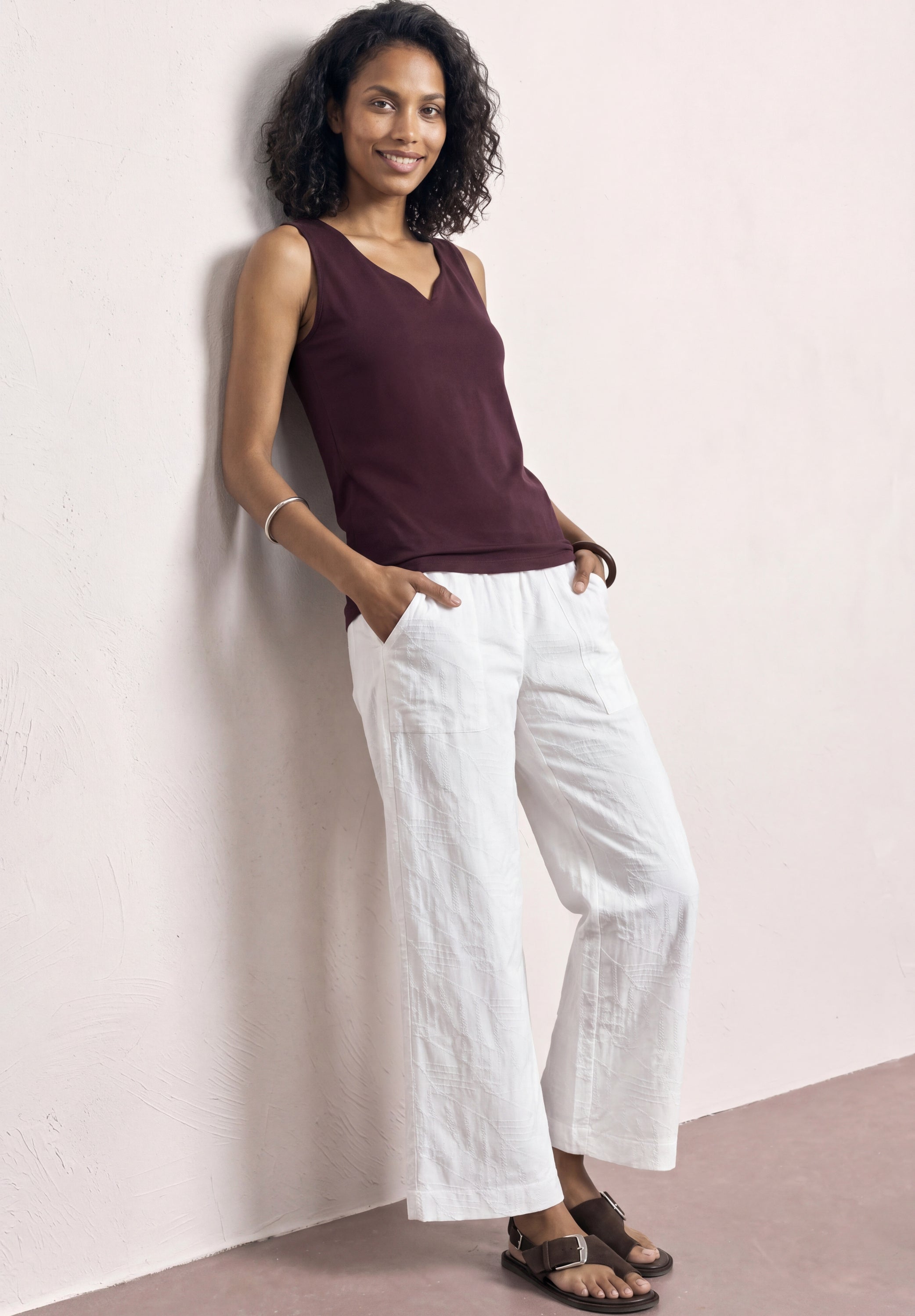 Street One Damen T-Shirts Rustic Ro