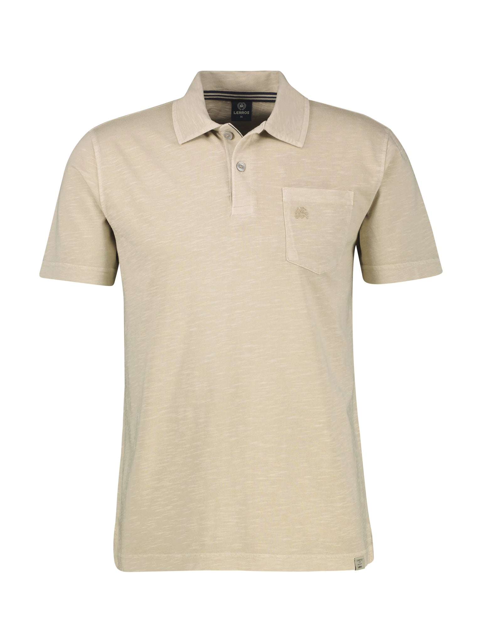 Lerros Herren Polo-Shirts Gravel Beige