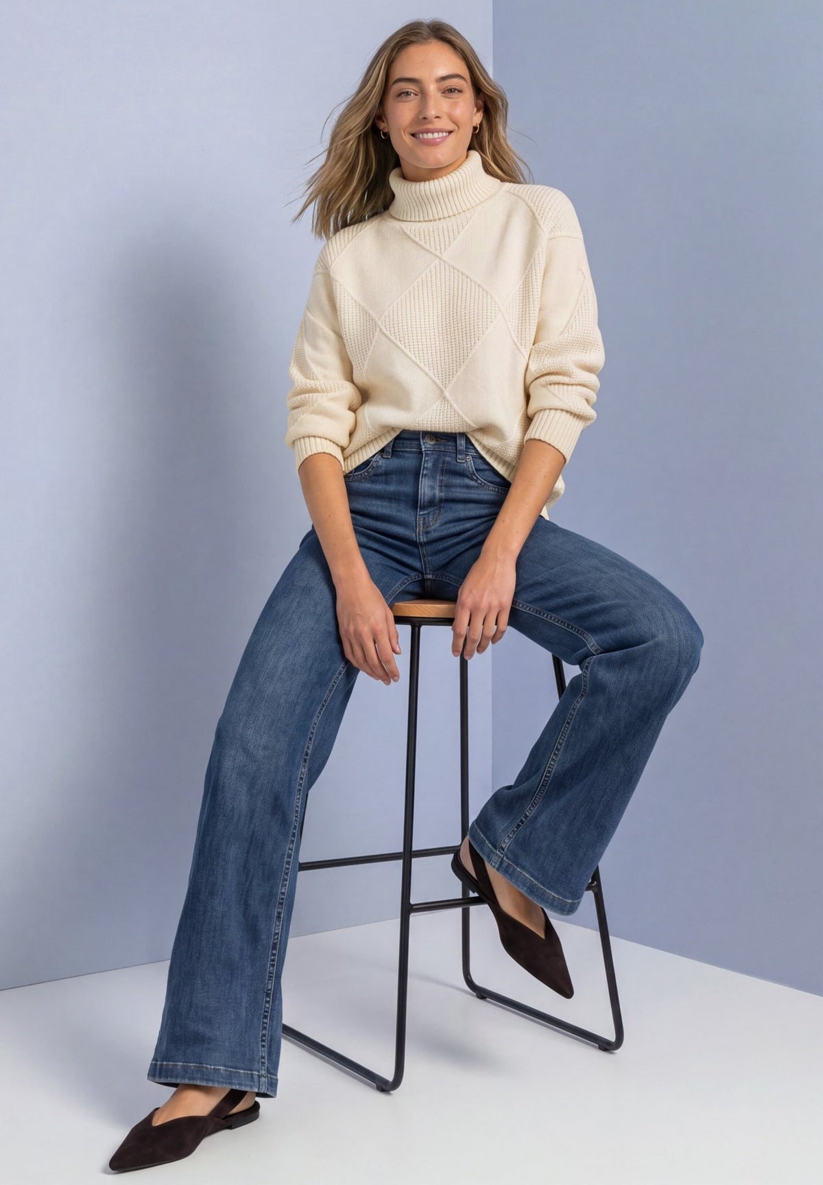 Street One Damen Pullover Pure Beig