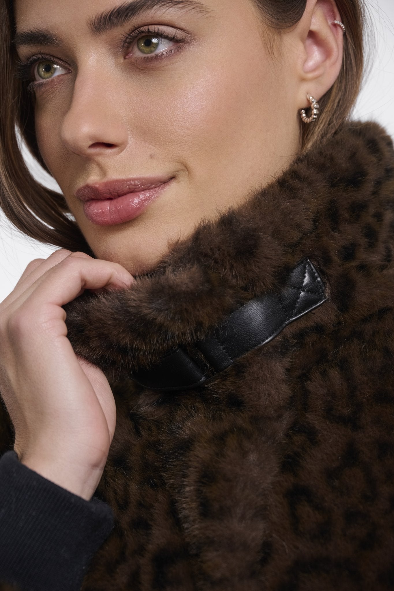 Rino & Pelle Damen Jacken Brown Leo
