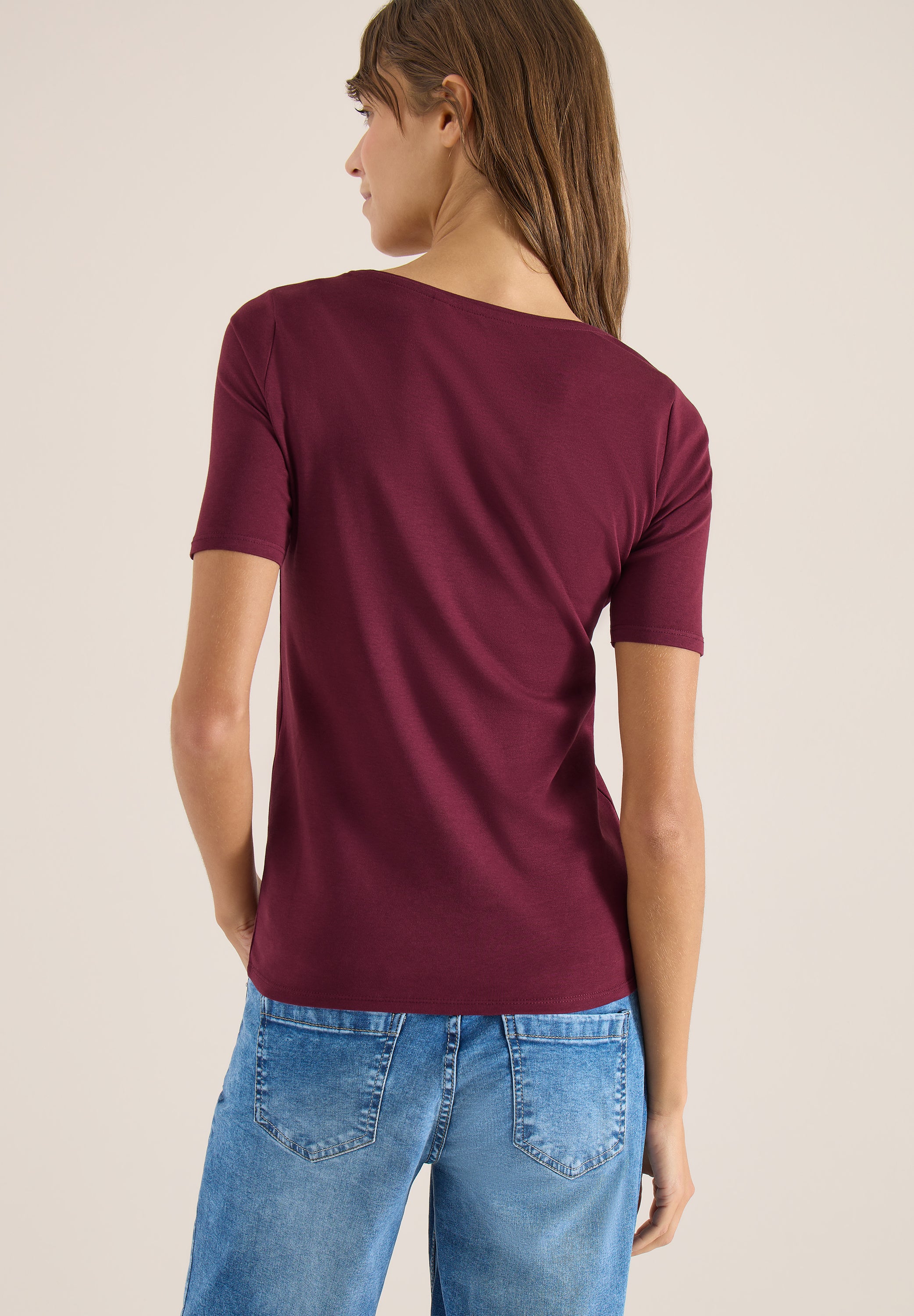 Cecil Damen T-Shirts Sweet Gra