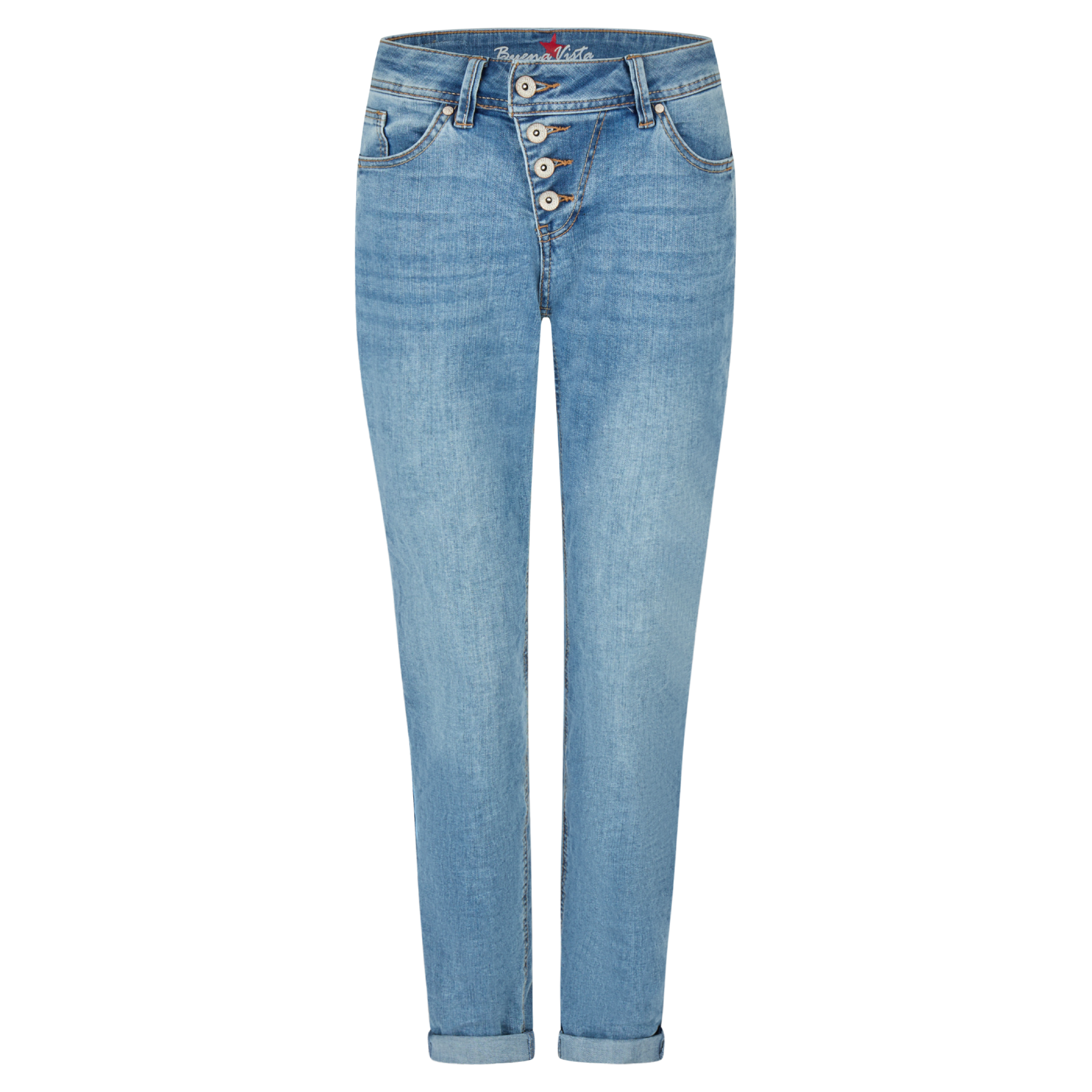 Buena Vista Damen Jeans Blue Sea