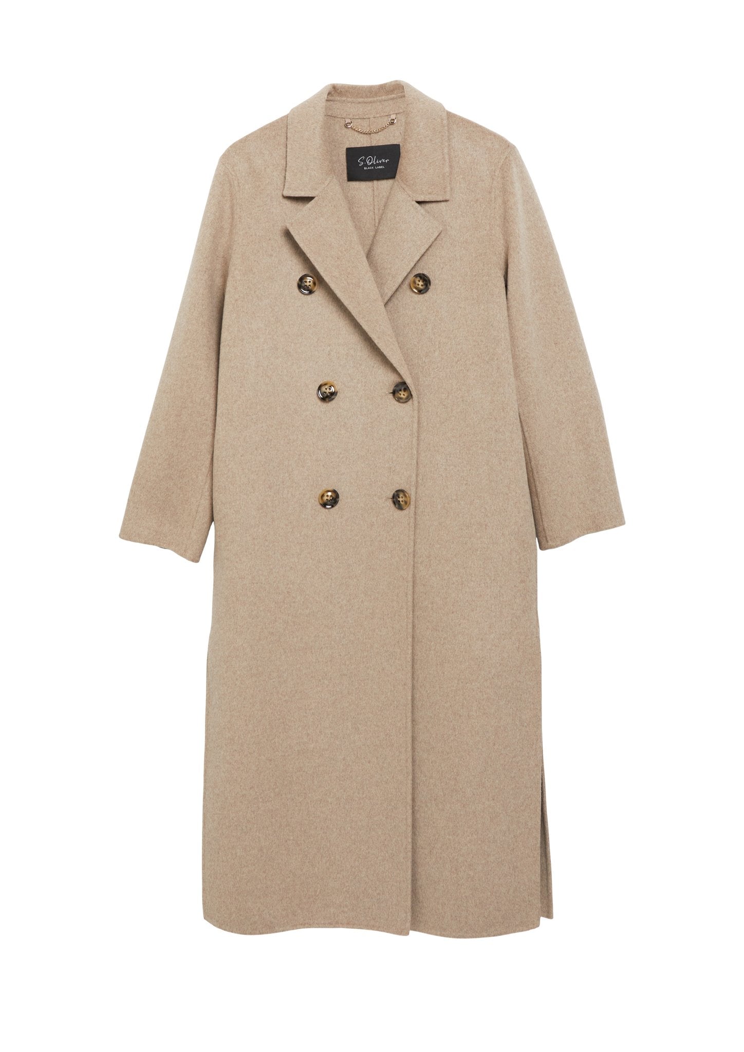 S. Oliver black Damen Mantel W Brown