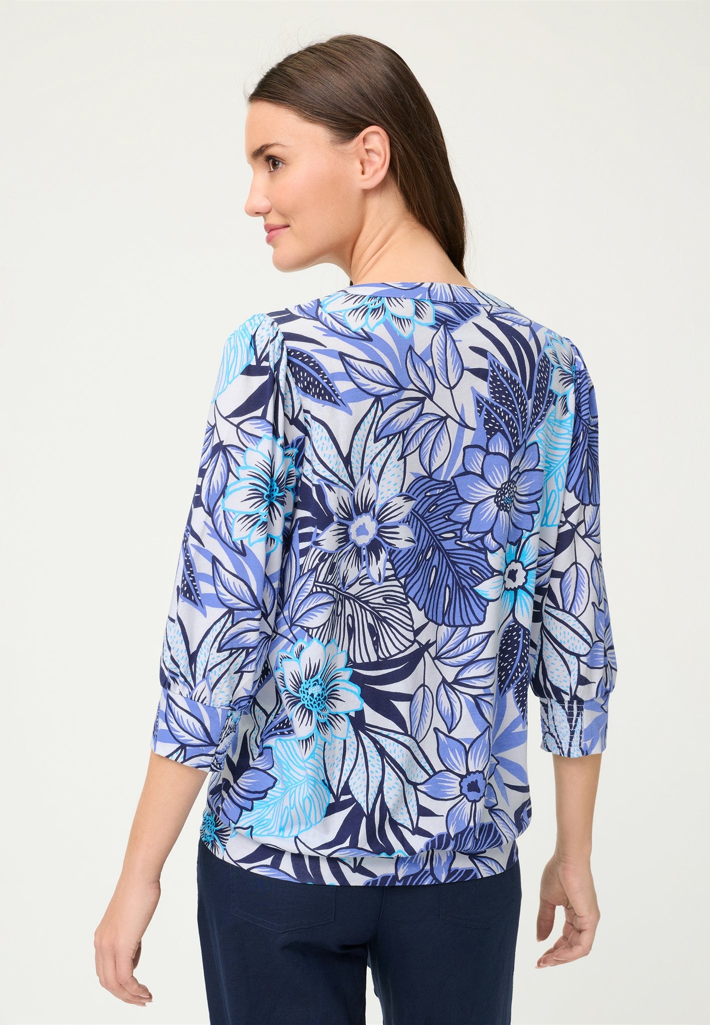 Olsen Damen T-Shirts Bay Blue