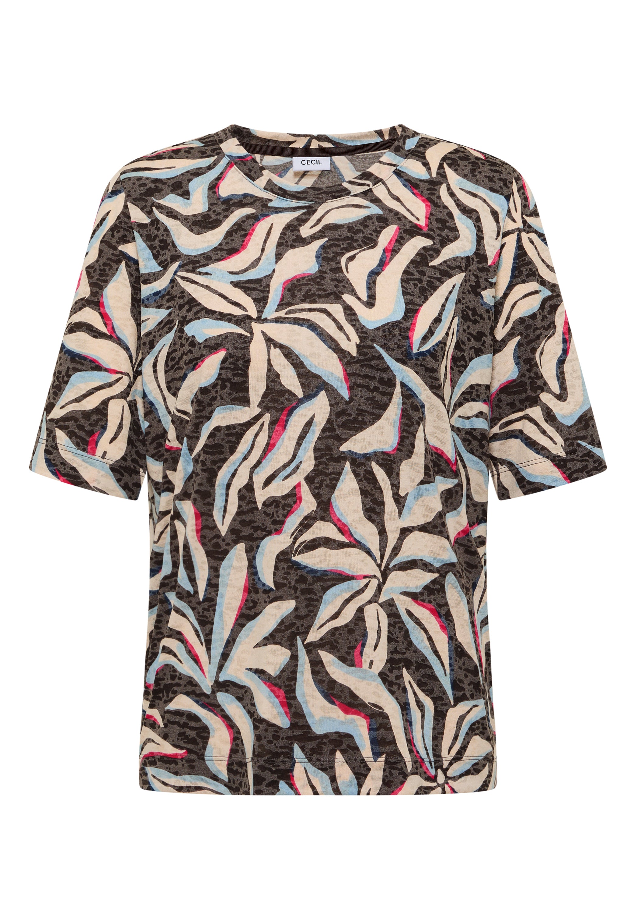 Cecil Damen T-Shirts Macchiato