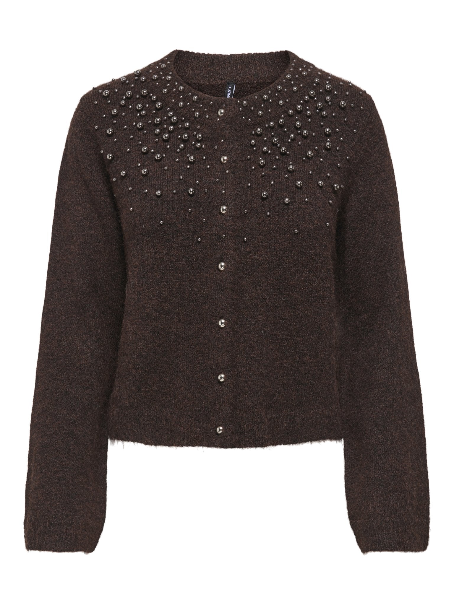 Only Damen Strickjacken Coffee Bean/Mel