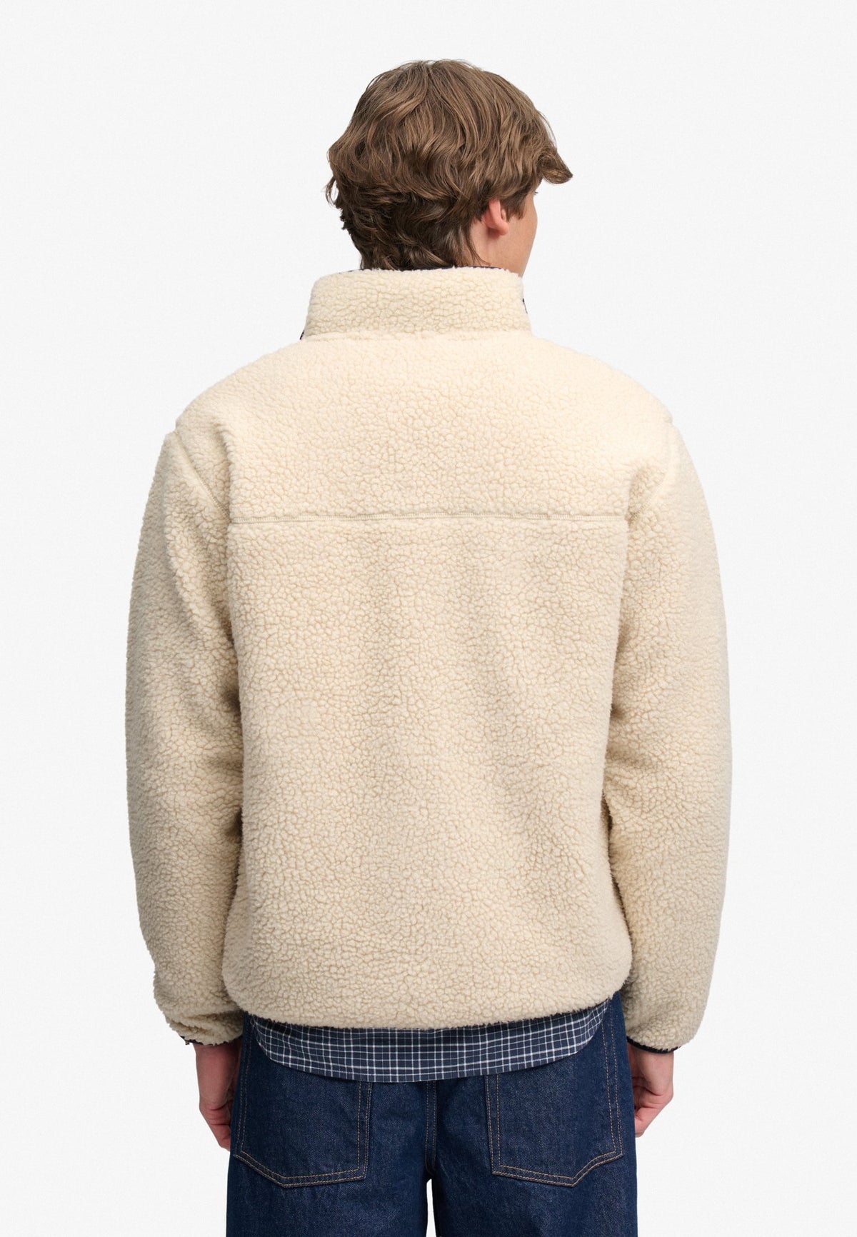 Superdry Herren Sweatjacken Mn Oatmeal/Oli