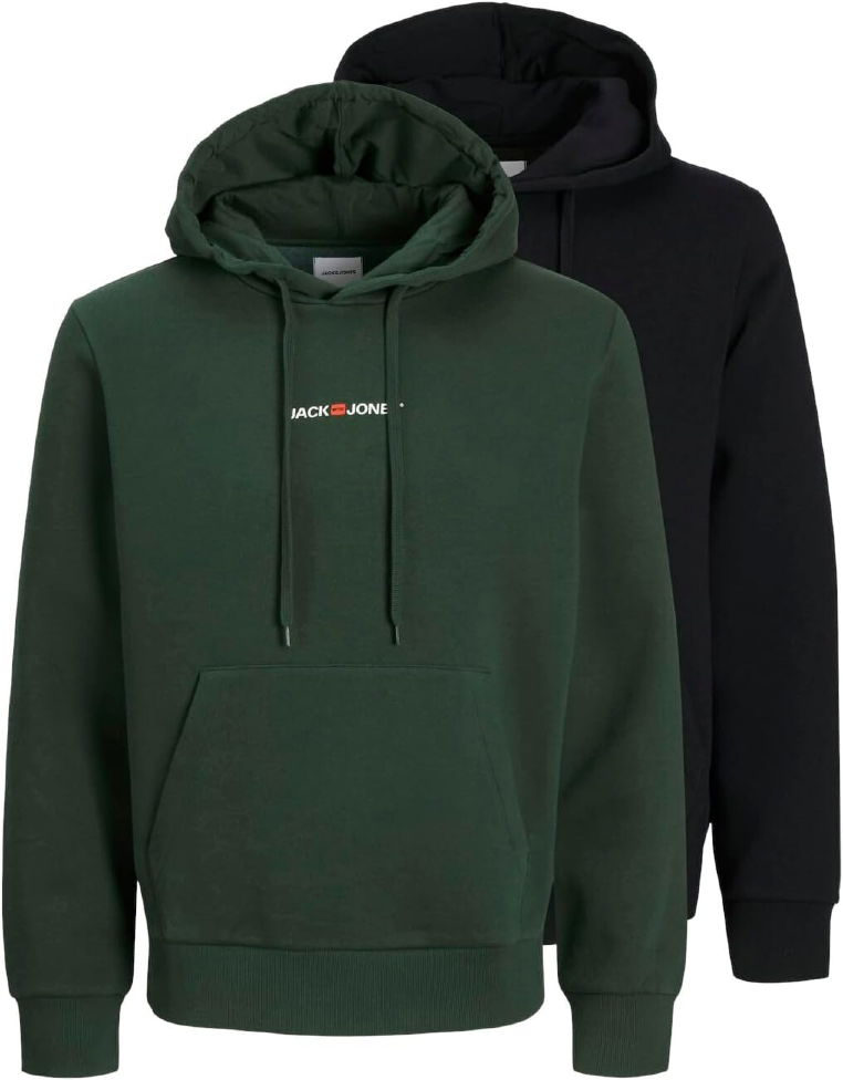 Jack & Jones Herren Sweatshirts Black/B W. Moun