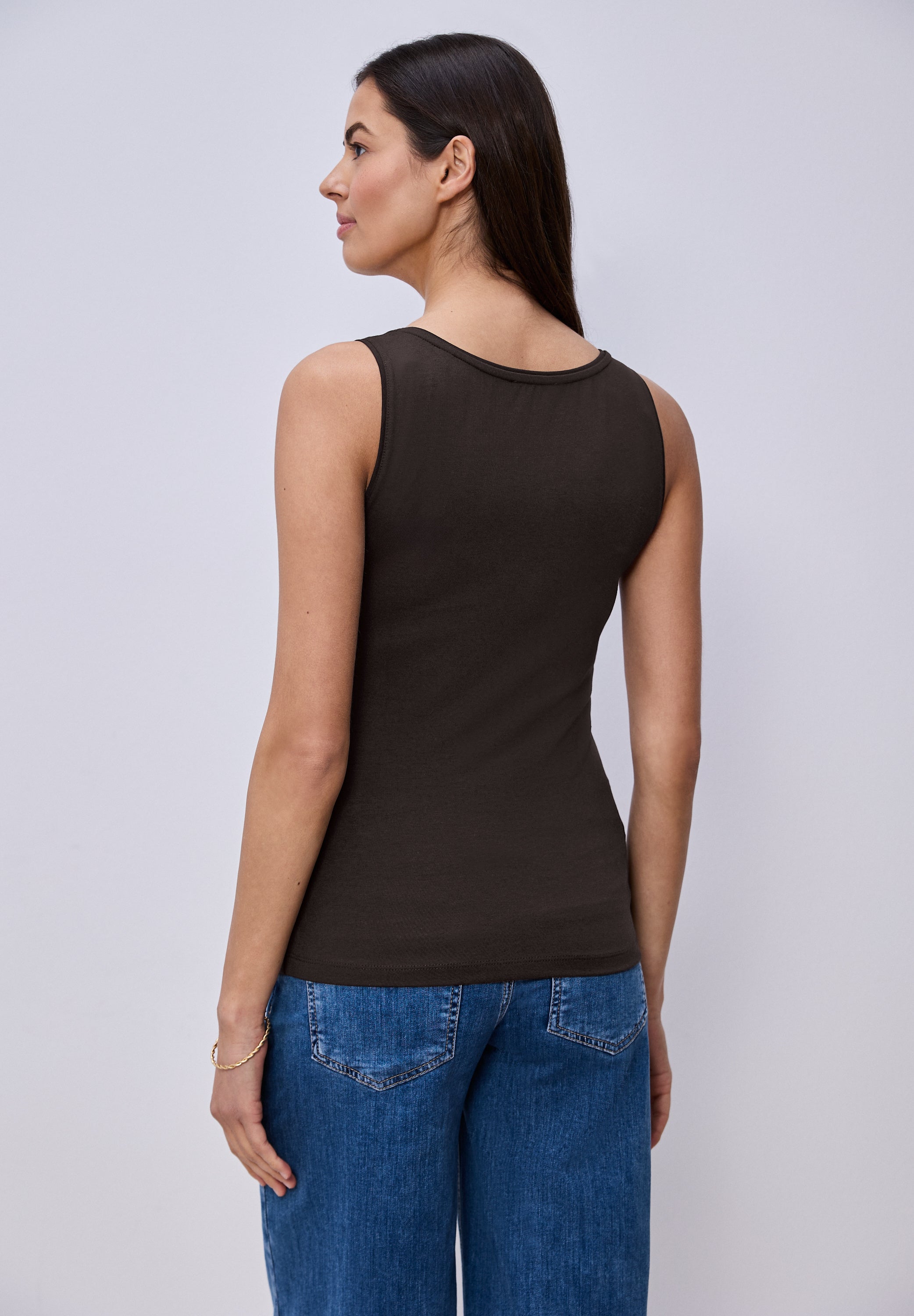 Street One Damen T-Shirts Espresso
