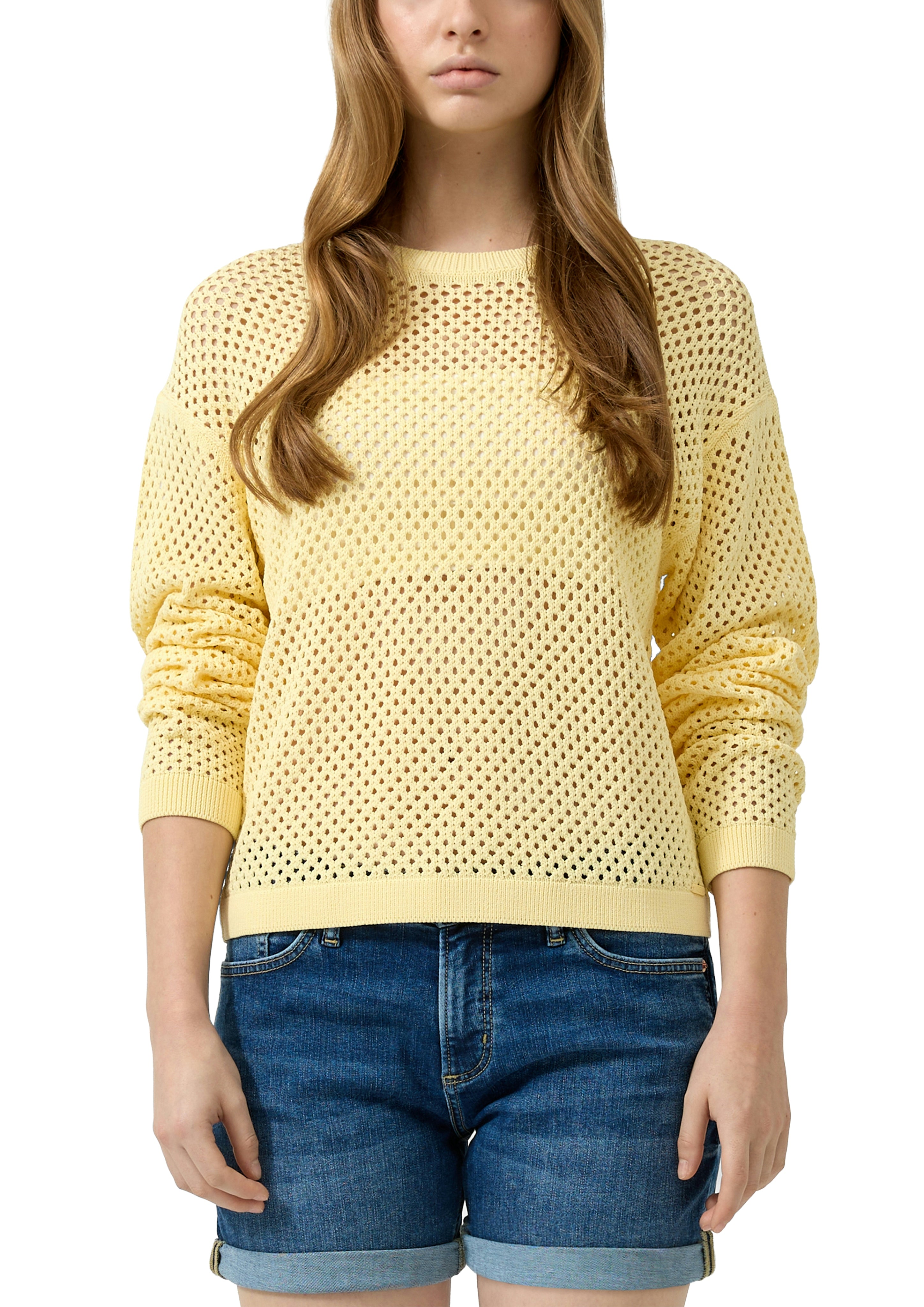 QS by S.Oliver Damen Pullover Yellow