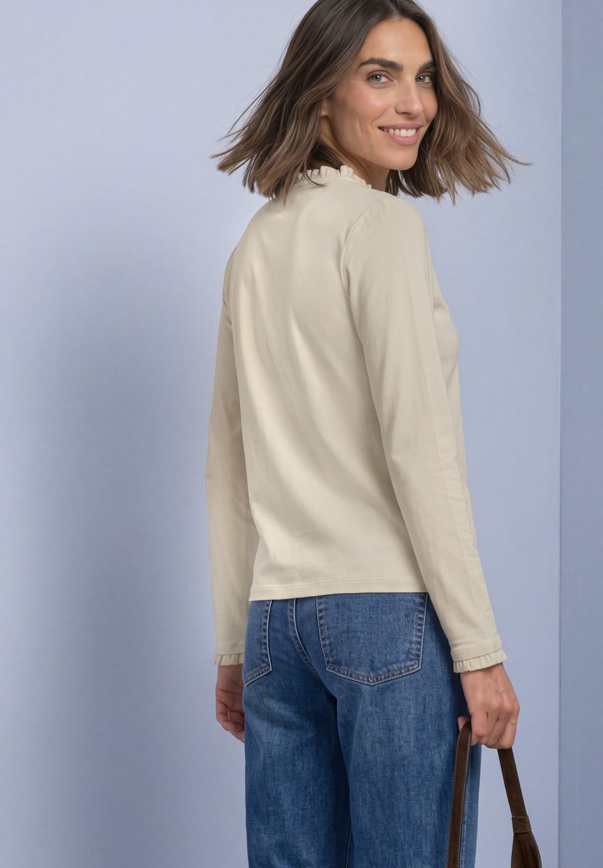 Street One Damen T-Shirts Pure Beig