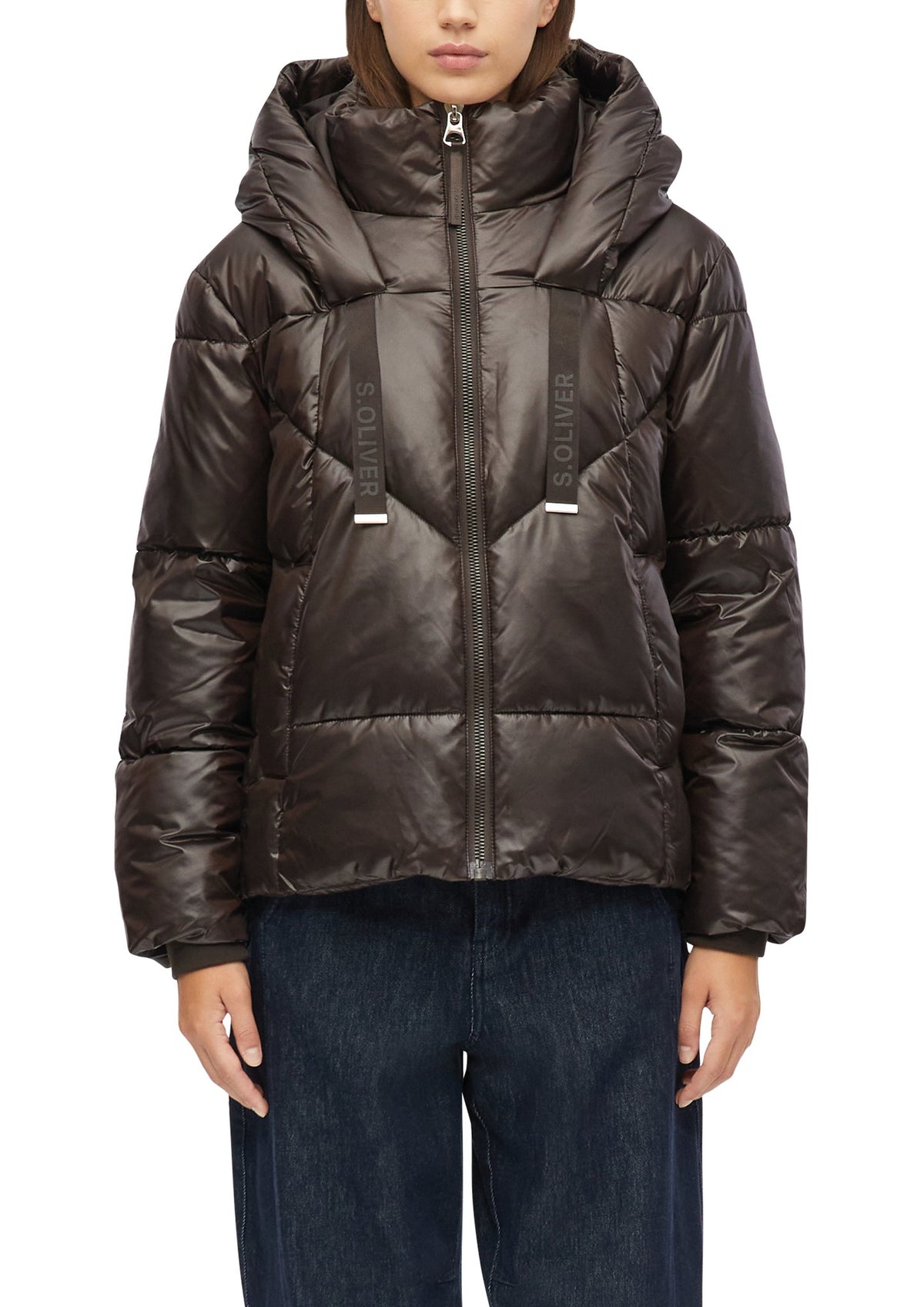 S. Oliver red Damen Jacken Brown