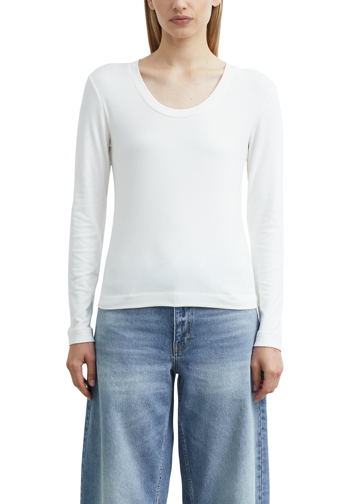 Comma Damen T-Shirts White