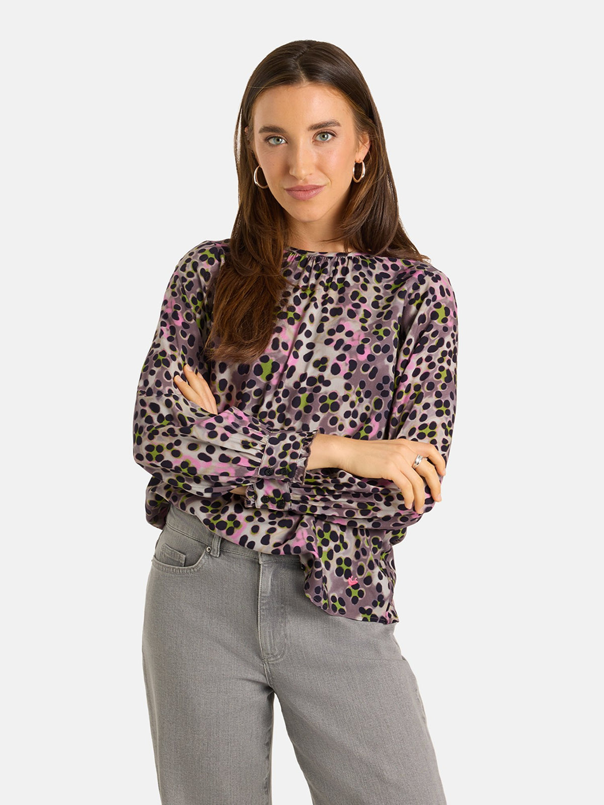 Lieblingsstück Damen Blusen Dark Taupe