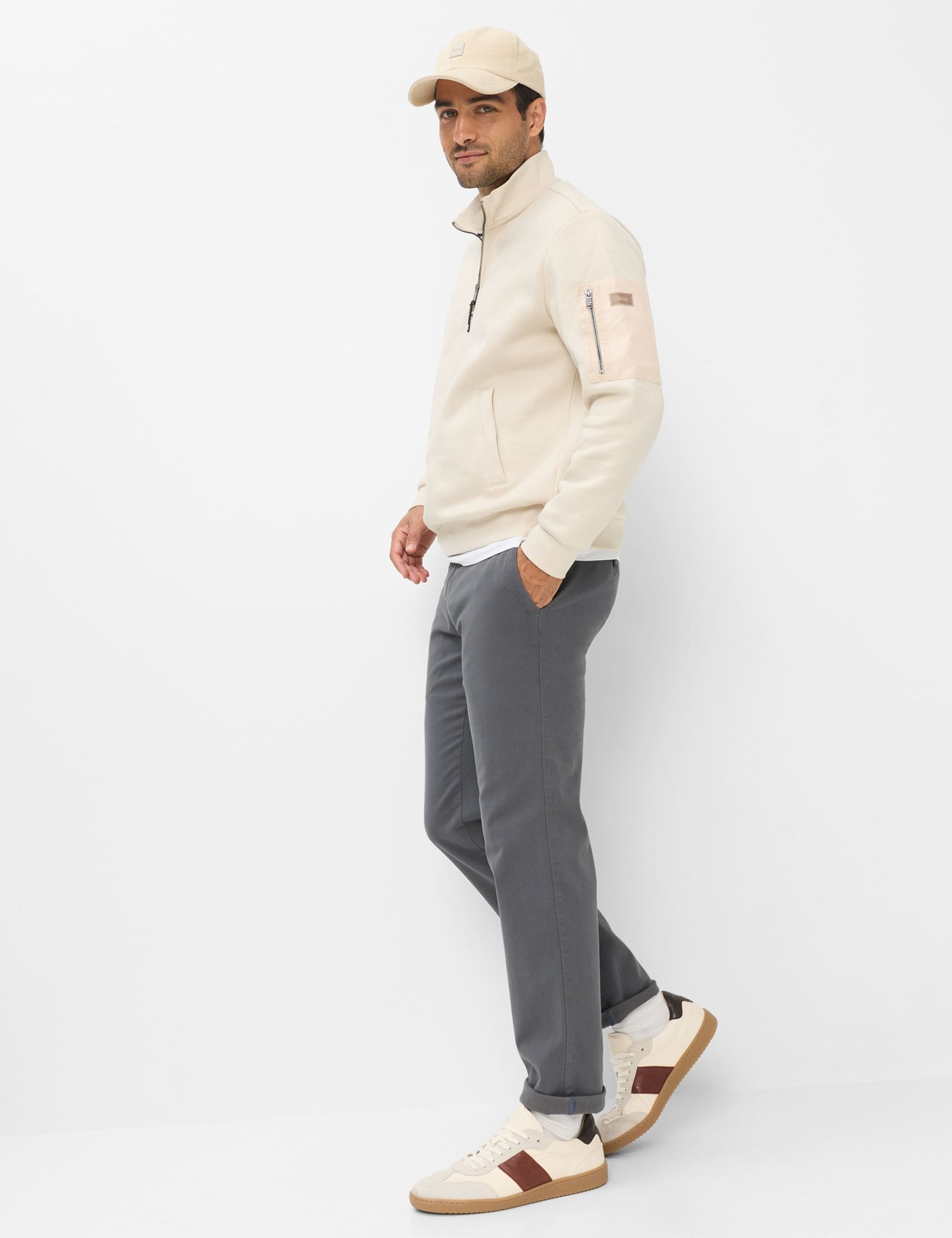 Brax Herren Hosen Grey