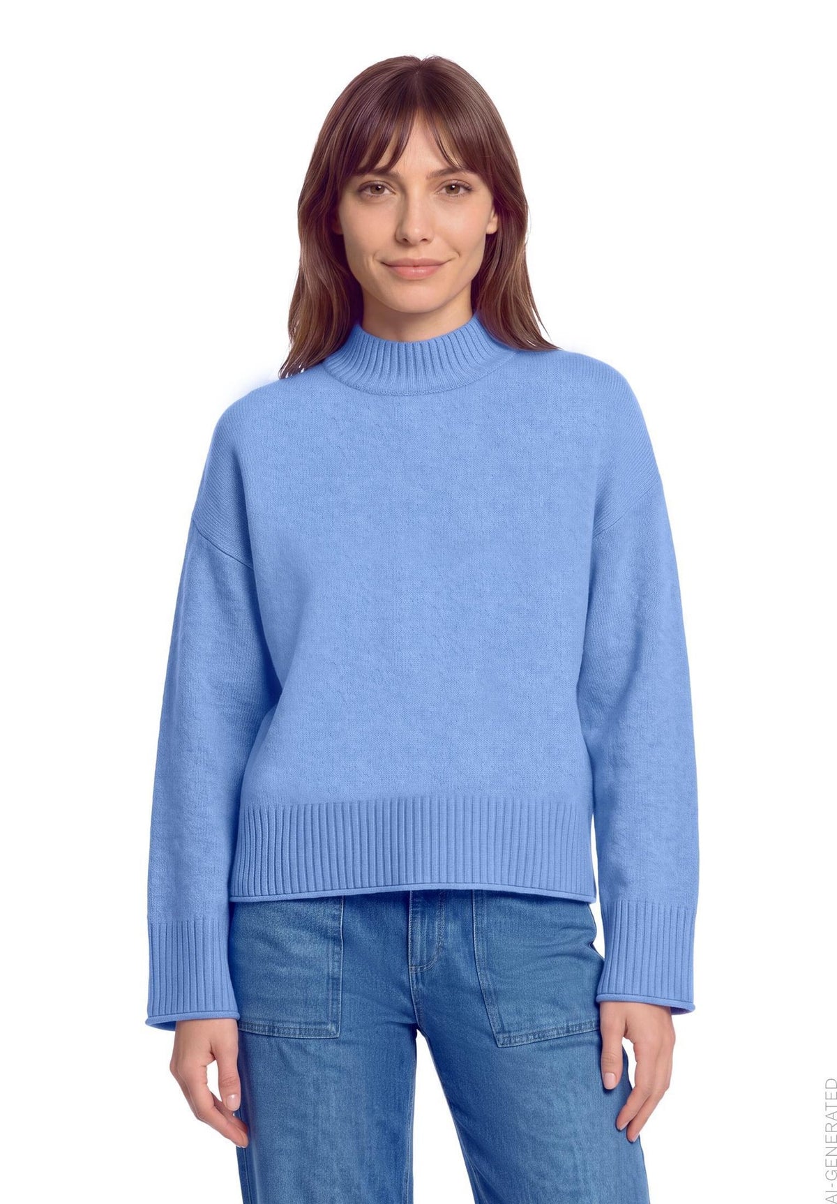 Betty & Co Damen Pullover Blue Melange
