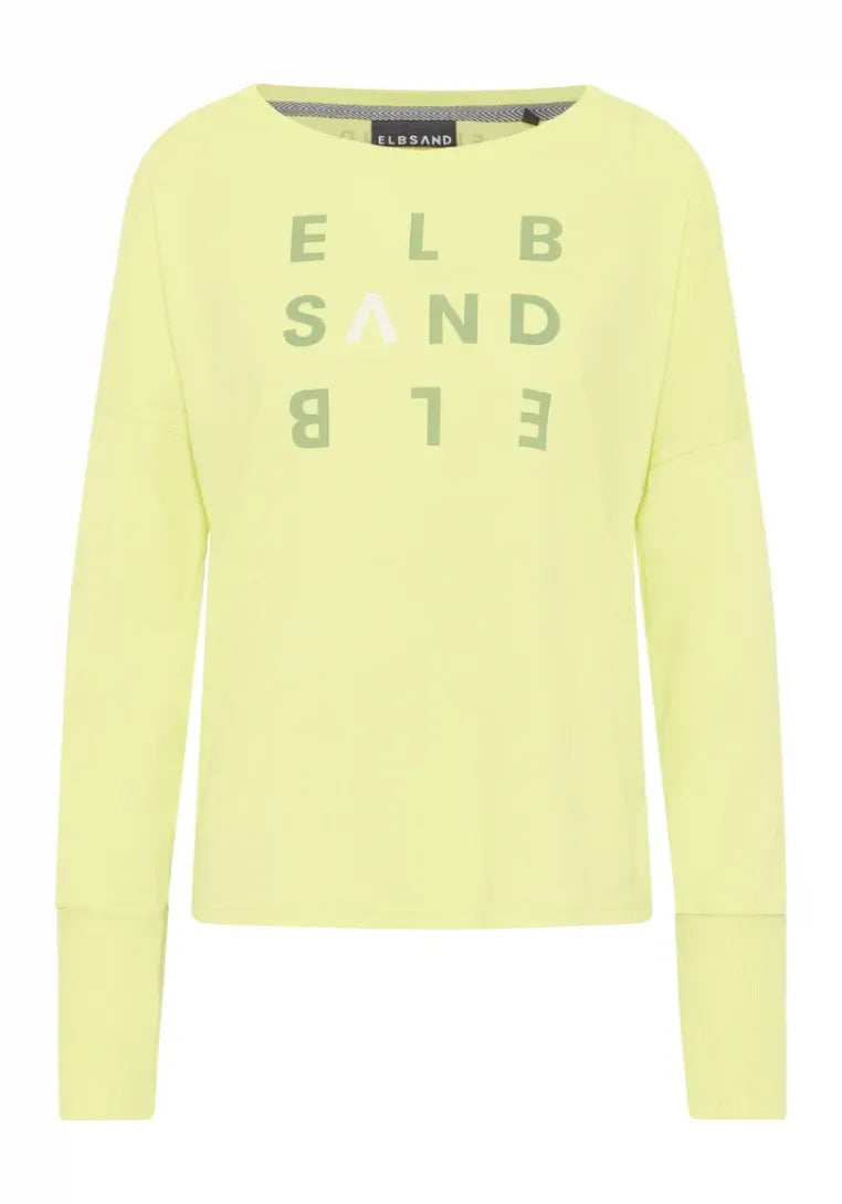 Elbsand Damen T-Shirts Sunny Lime