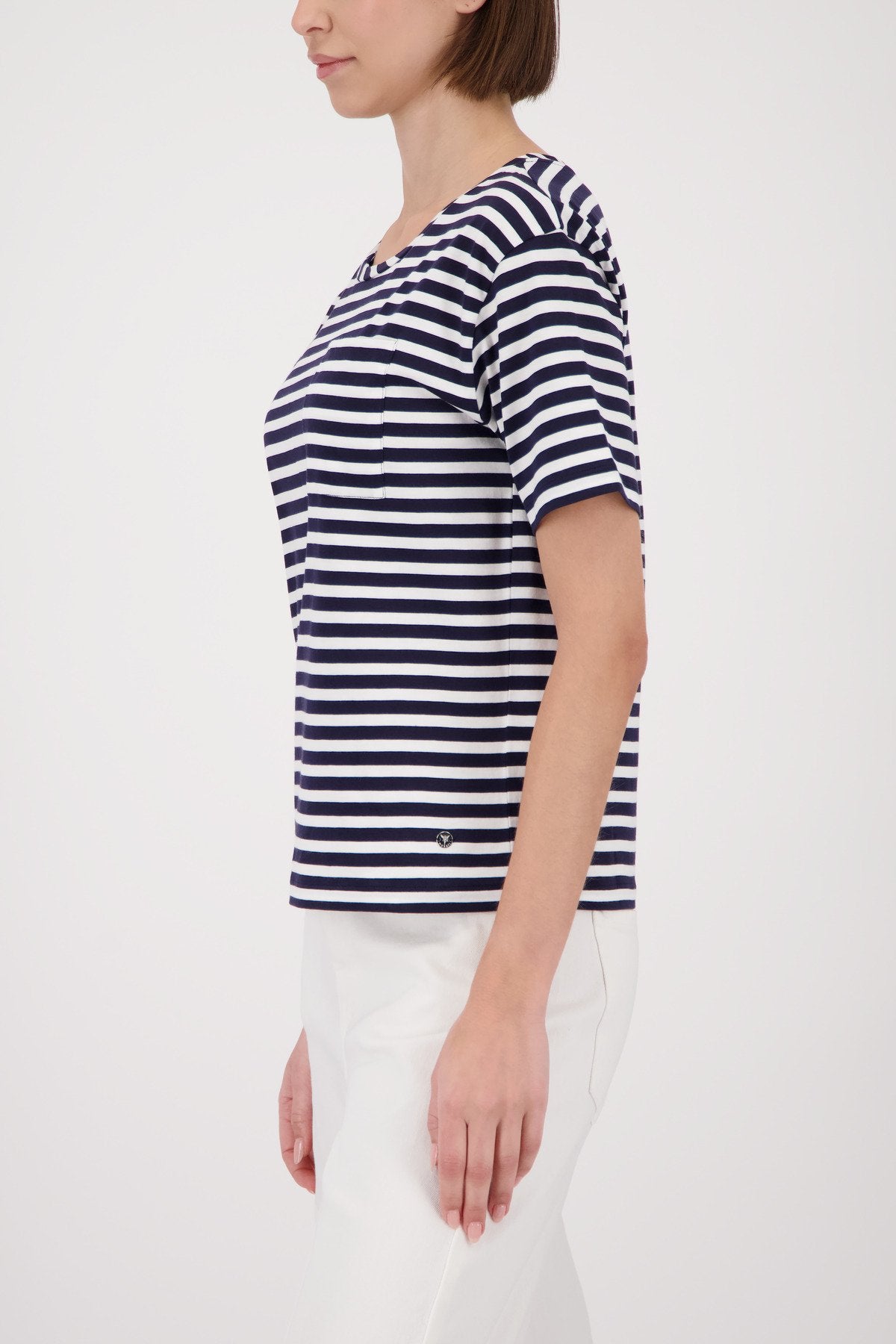 Monari Damen T-Shirts Marine Ring