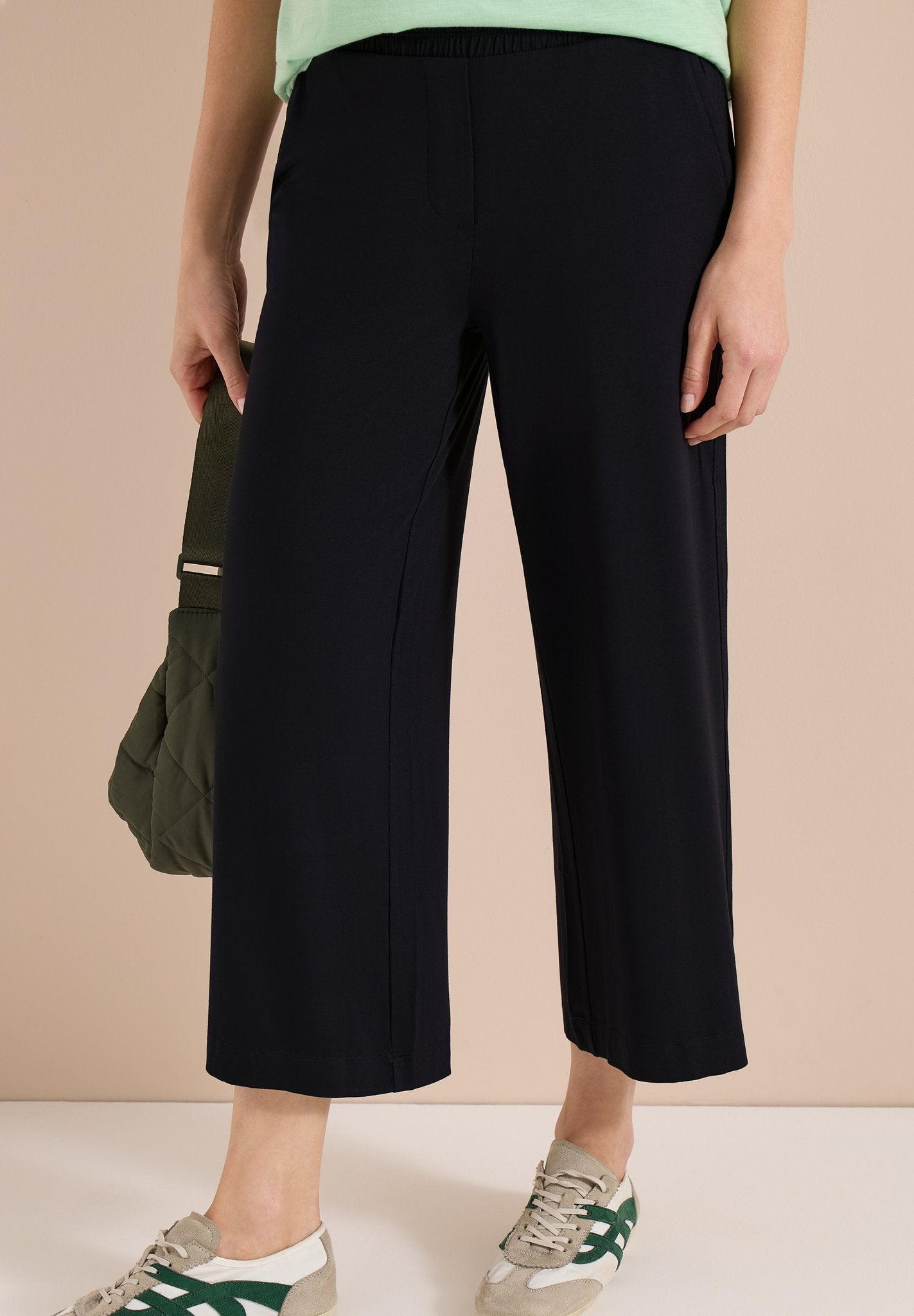 Cecil Damen Hosen Black