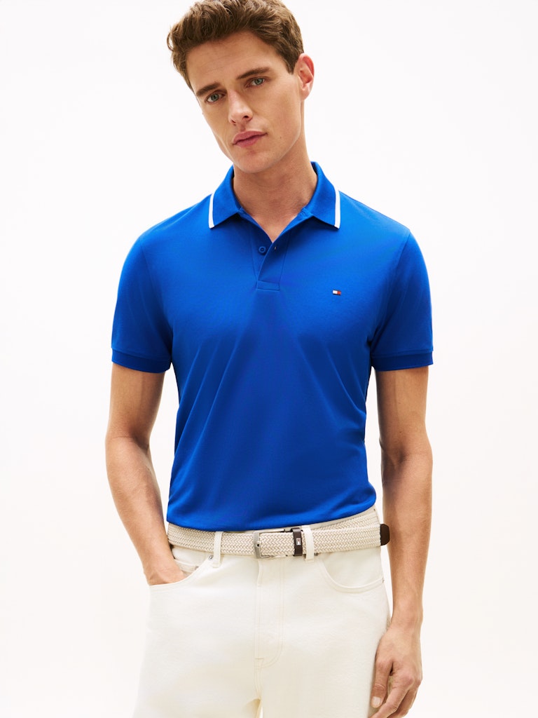 Tommy Hilfiger Herren Polo-Shirts Cf Blue