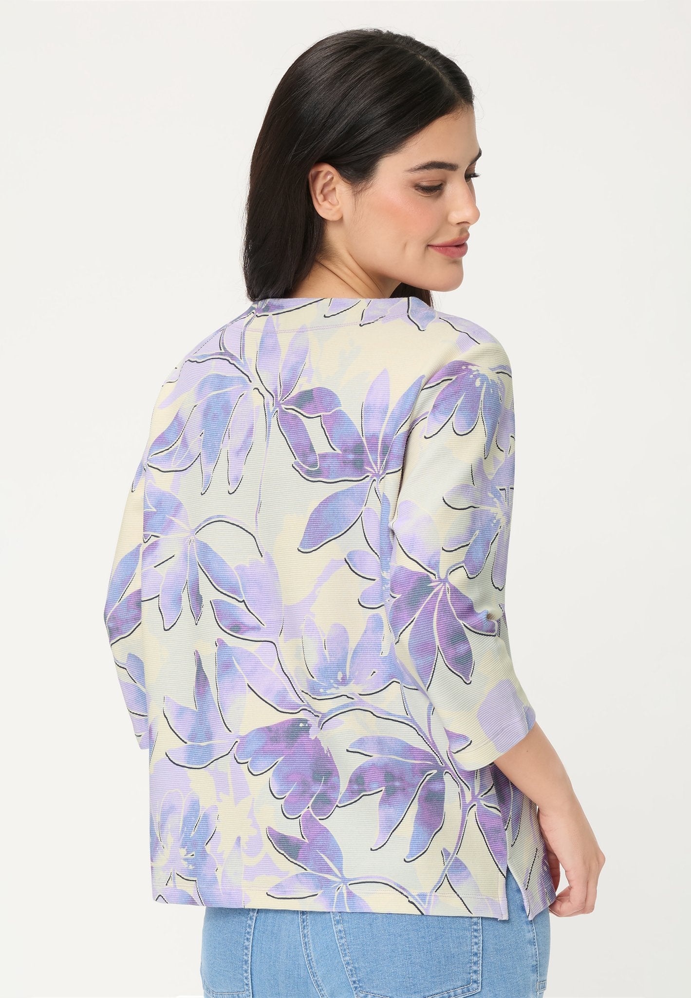 Olsen Damen Sweatshirts Purple Ro