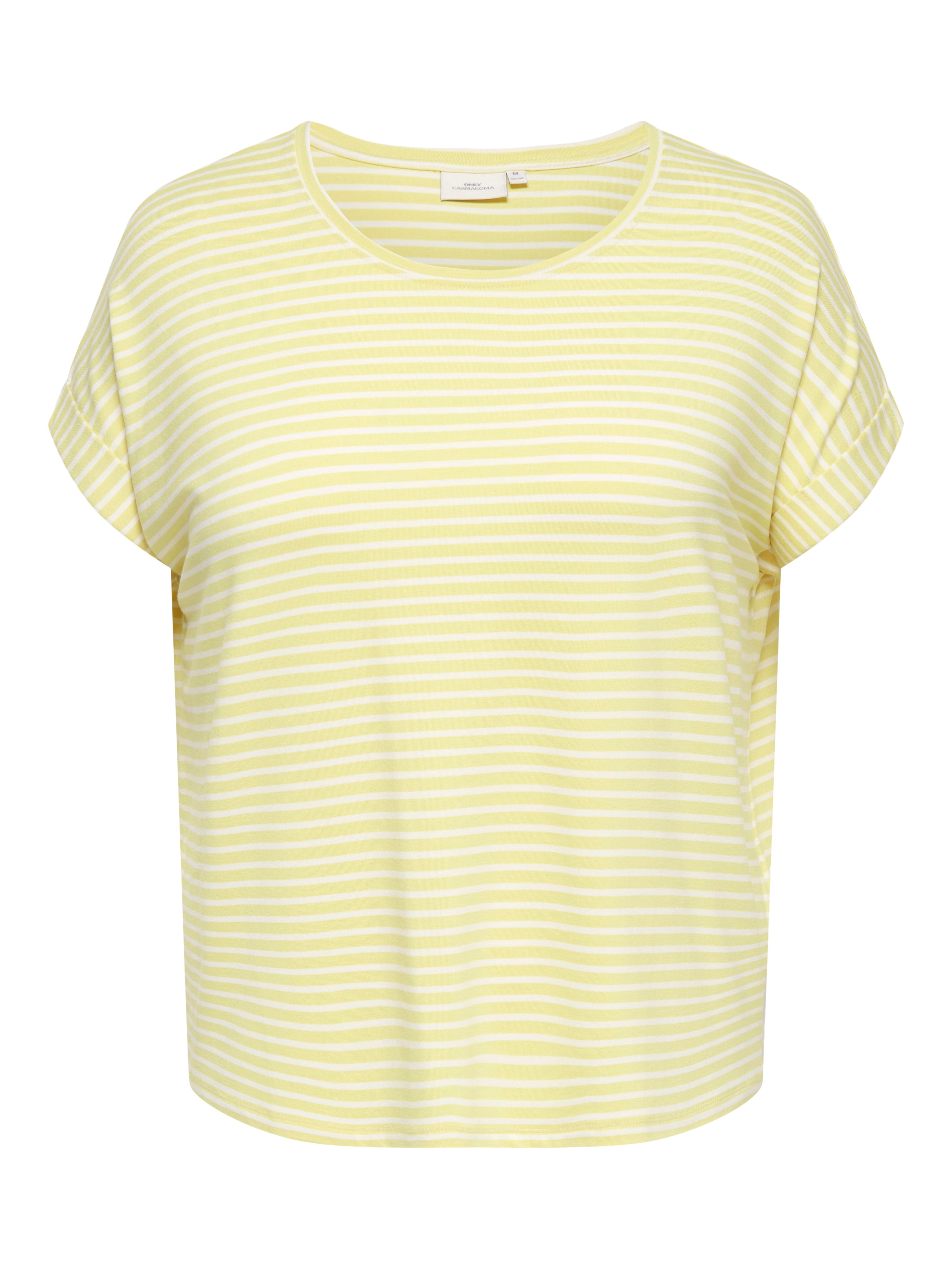 Only Carmakoma Damen T-Shirts Pineapple Slice