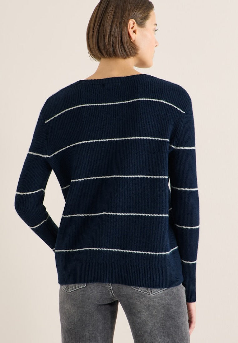 Cecil Damen Pullover Deep Deni