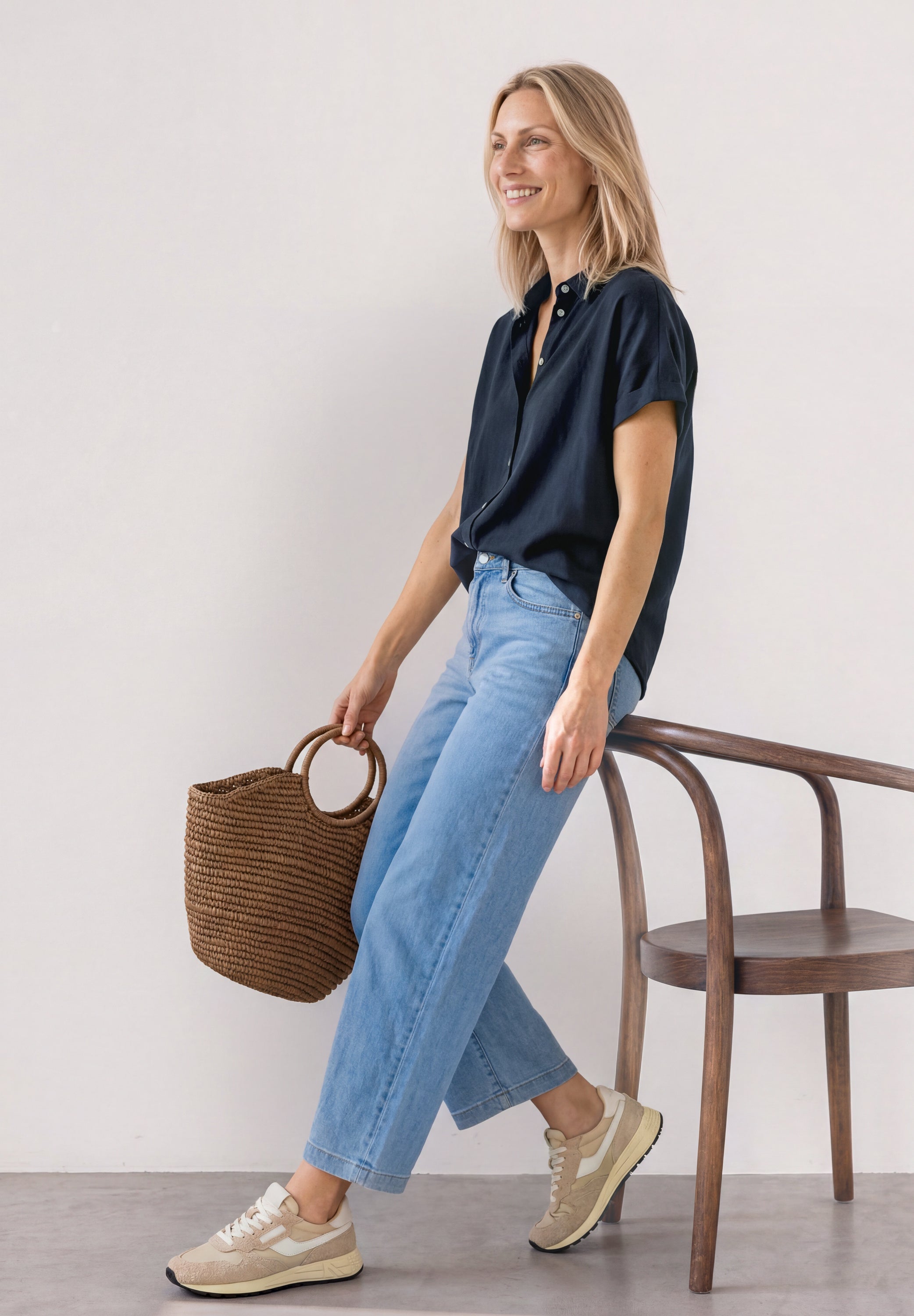 Street One Damen Blusen Darkest B