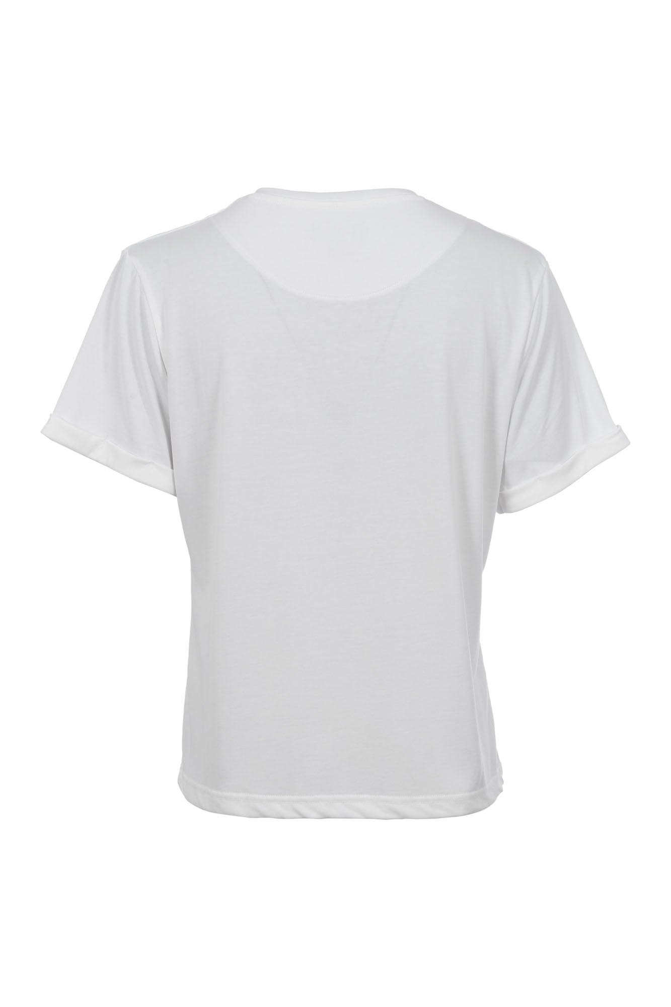 Soquesto Damen T-Shirts Weiß