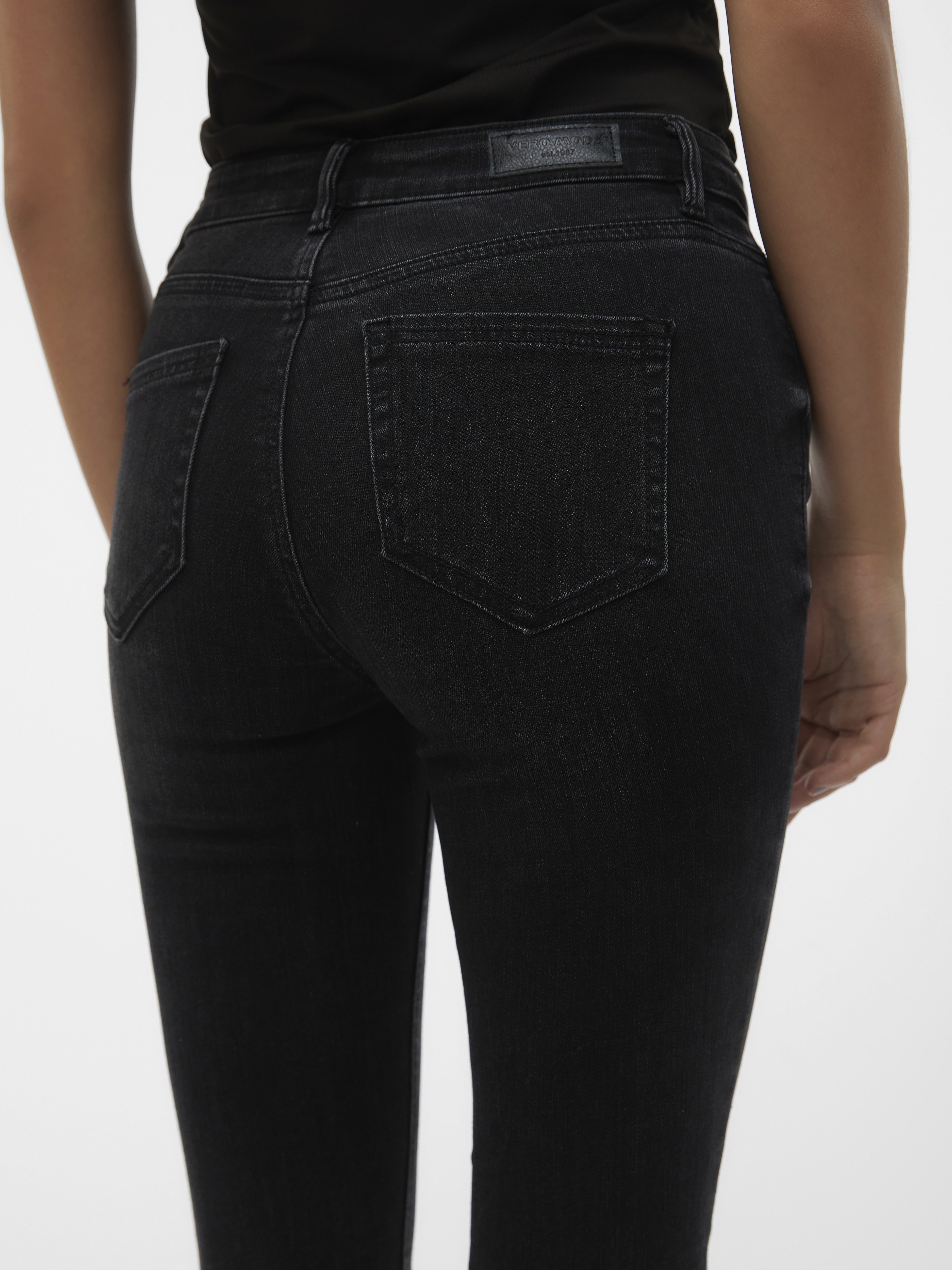 Vero Moda Damen Jeans Black Denim
