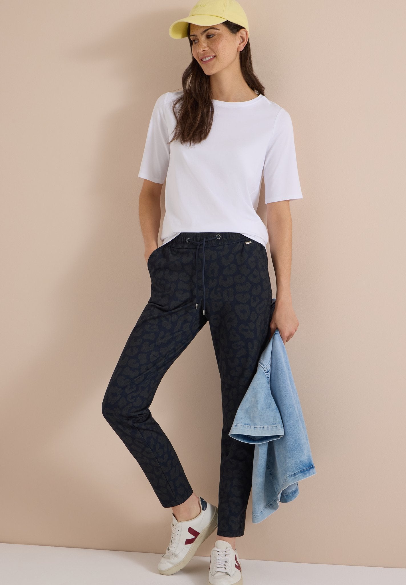 Cecil Damen Hosen Dark Navy
