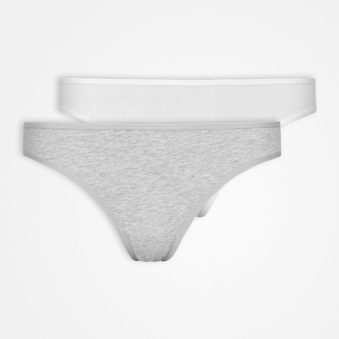 Snocks Slip Grey/White