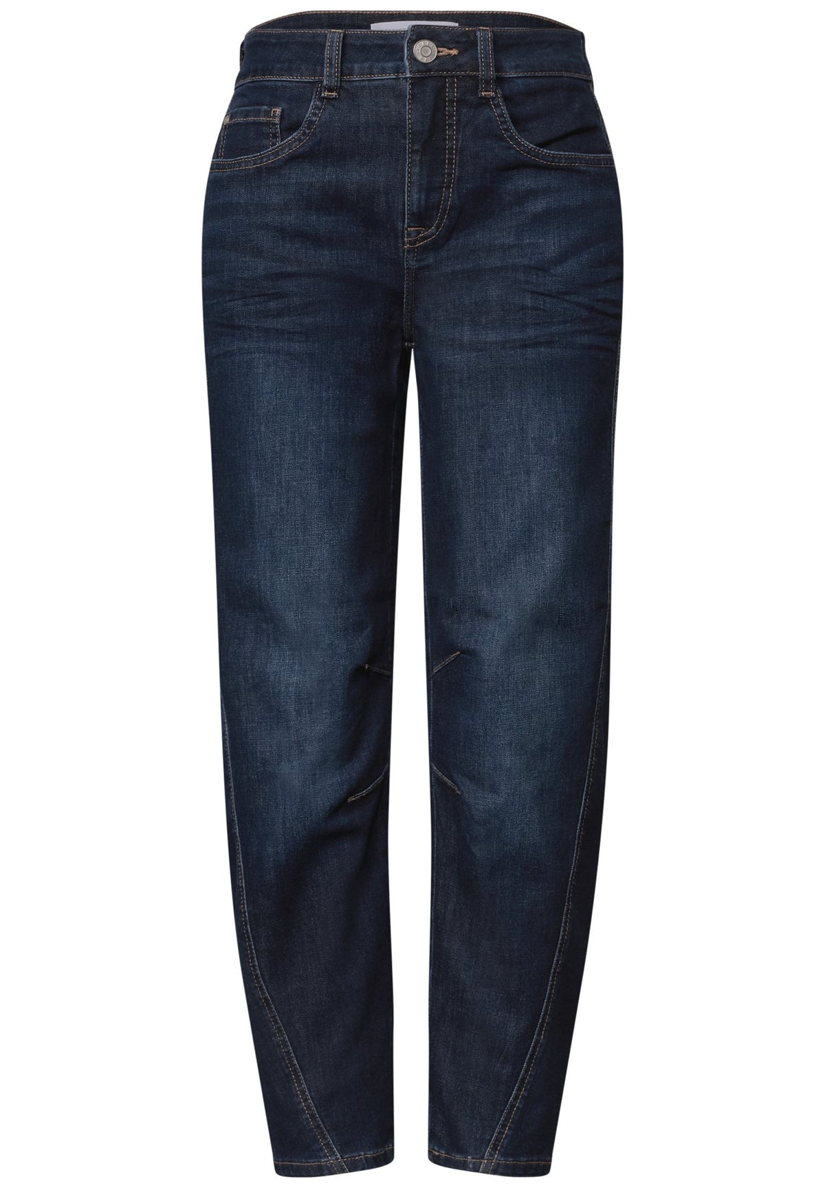 Street One Damen Hosen Dark Blue