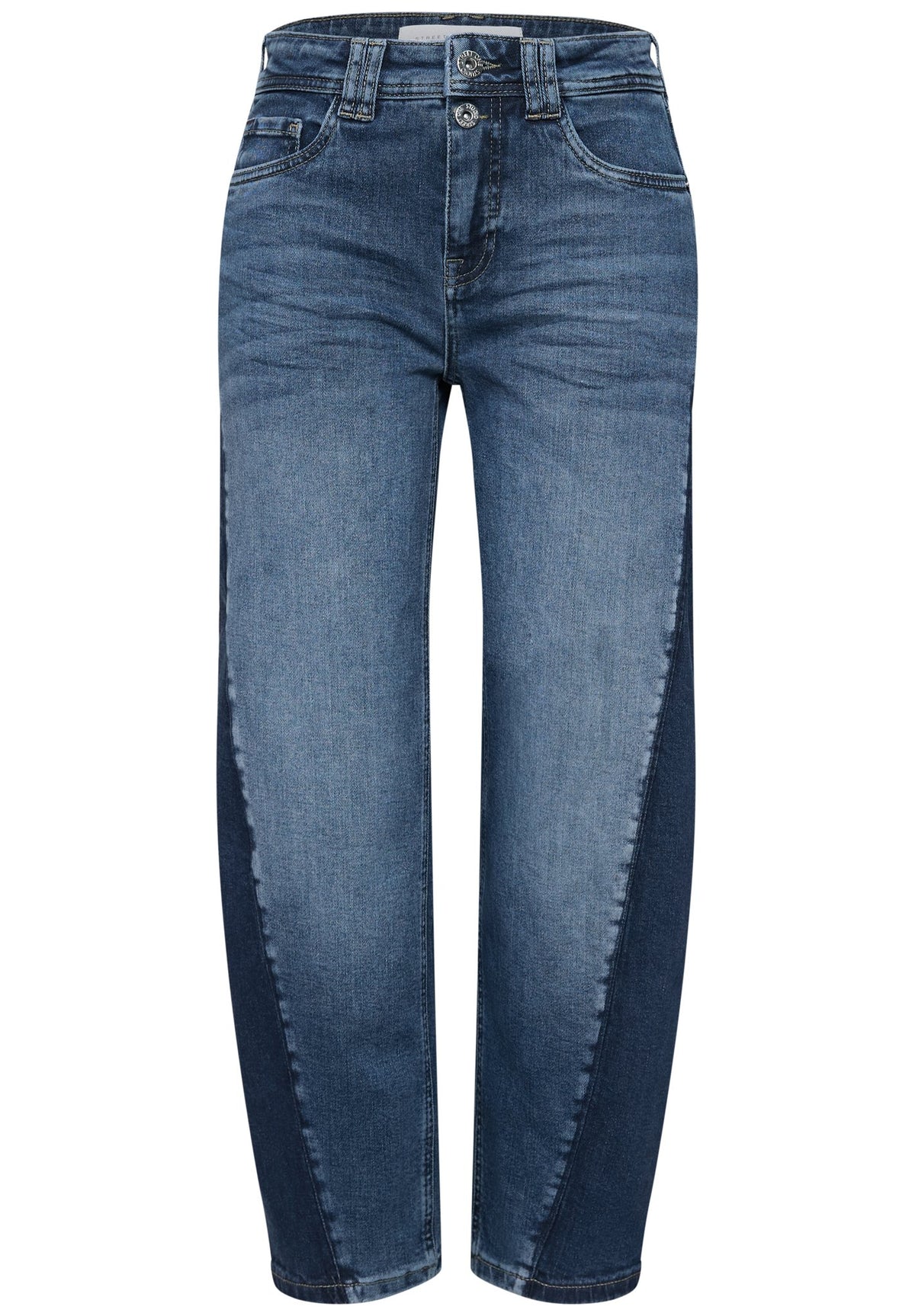 Street One Studio Damen Hosen Mid Blue
