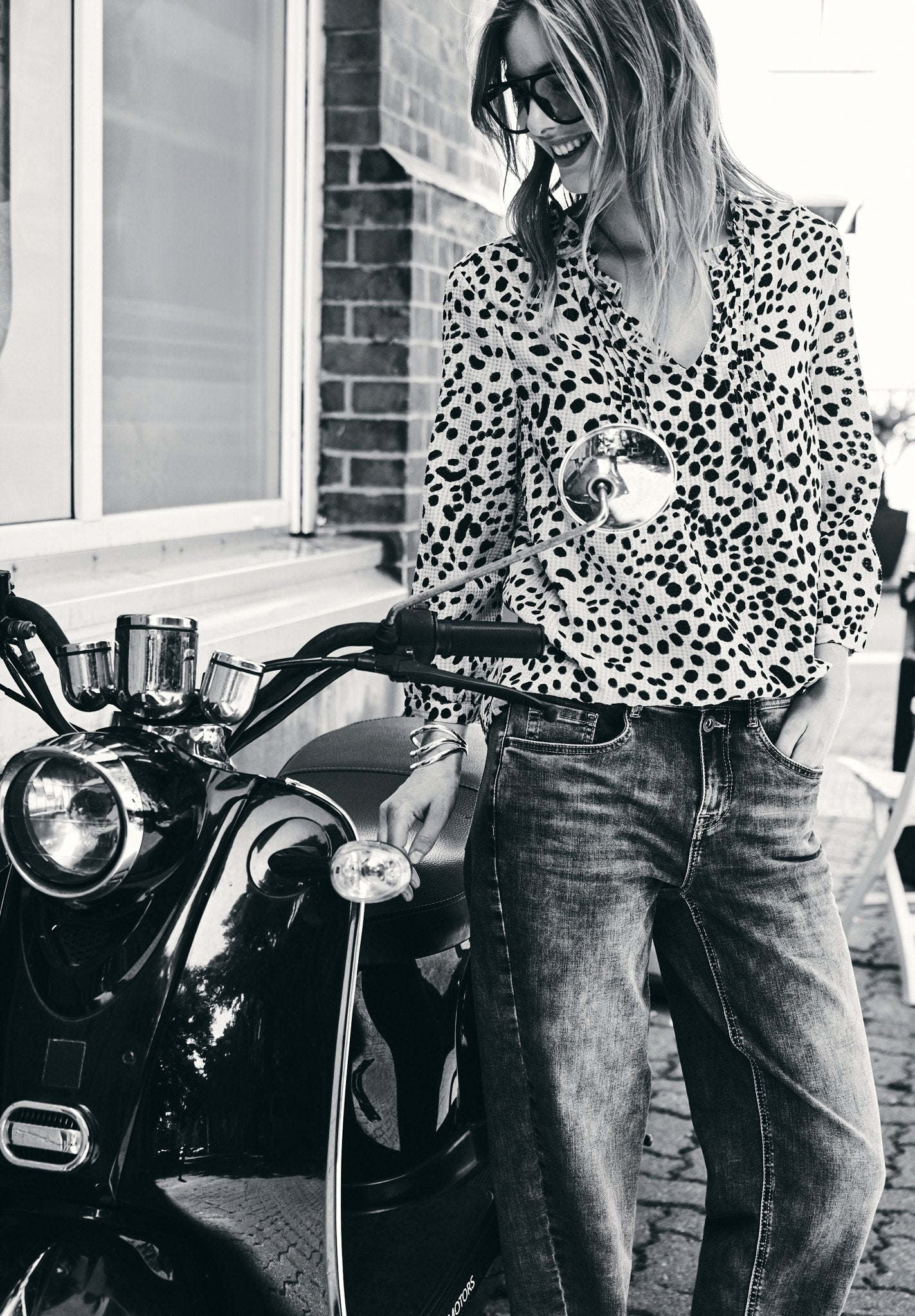 Street One Studio Damen Blusen Black