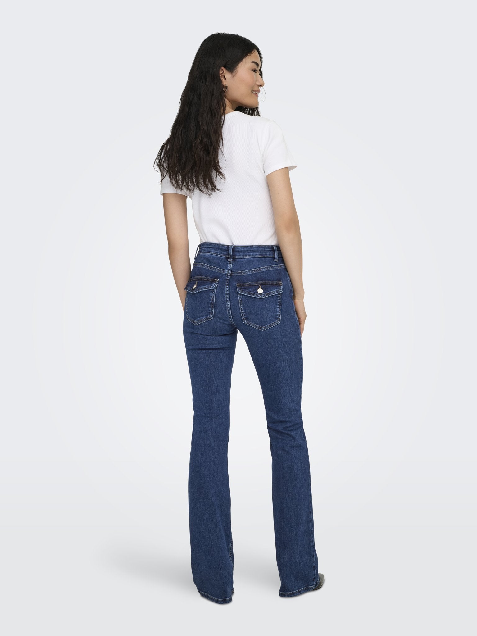 only Damen Jeans Dark Blue Denim