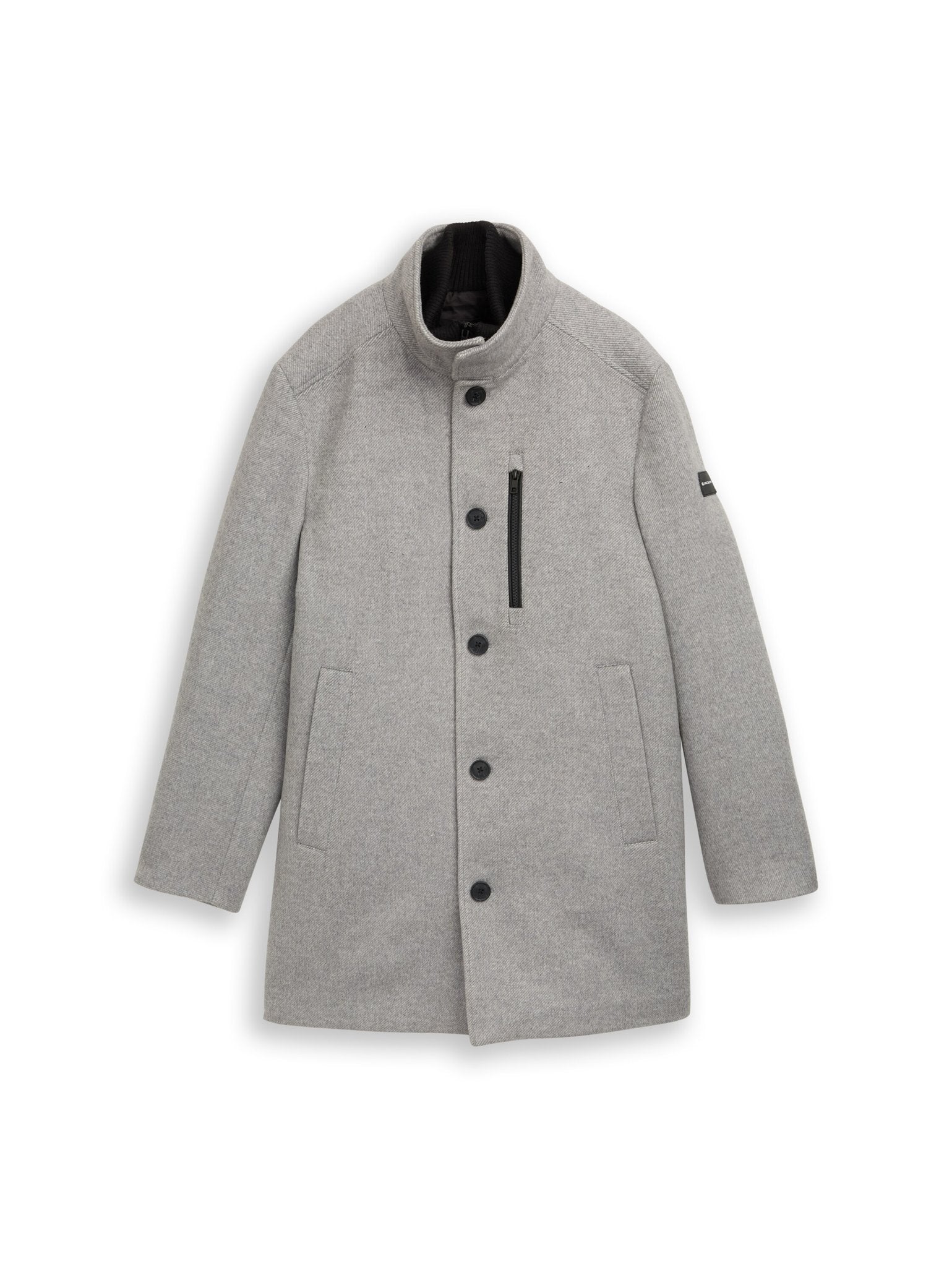 Tom Tailor Herren Jacken Mid Grey Melang