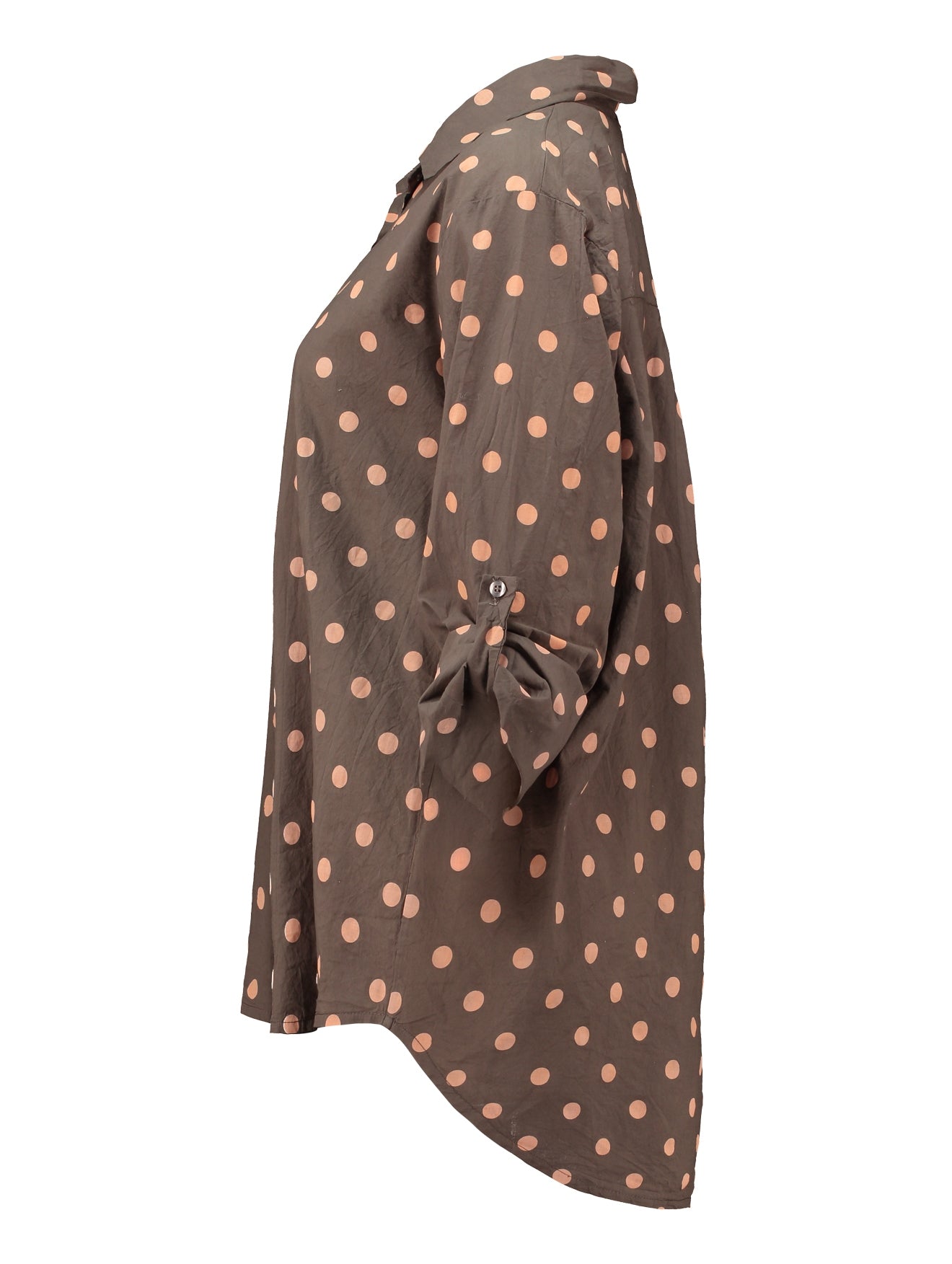Haily's Damen Blusen Cocoa/Norange D